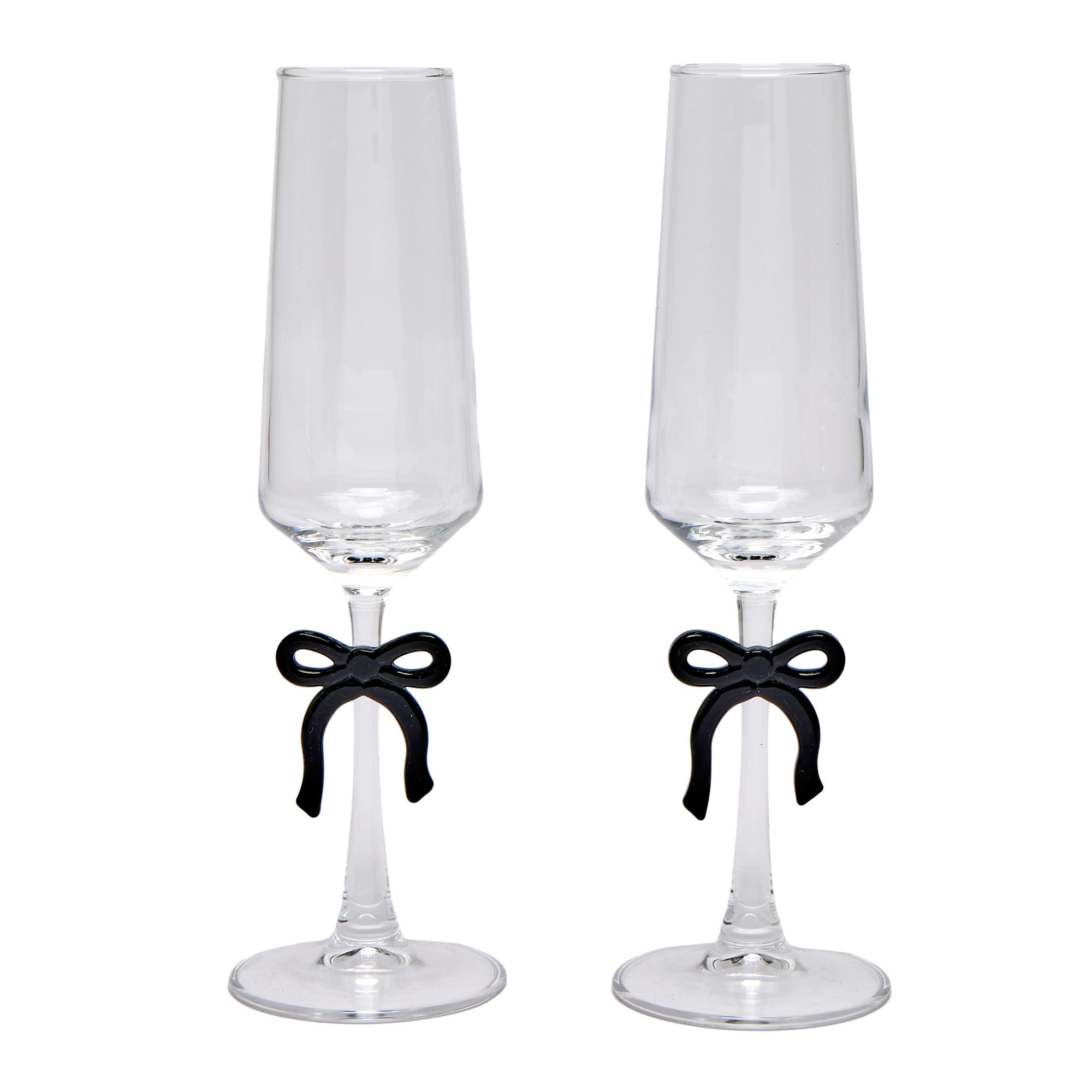 To The Happy Couple Champagne Flutes
