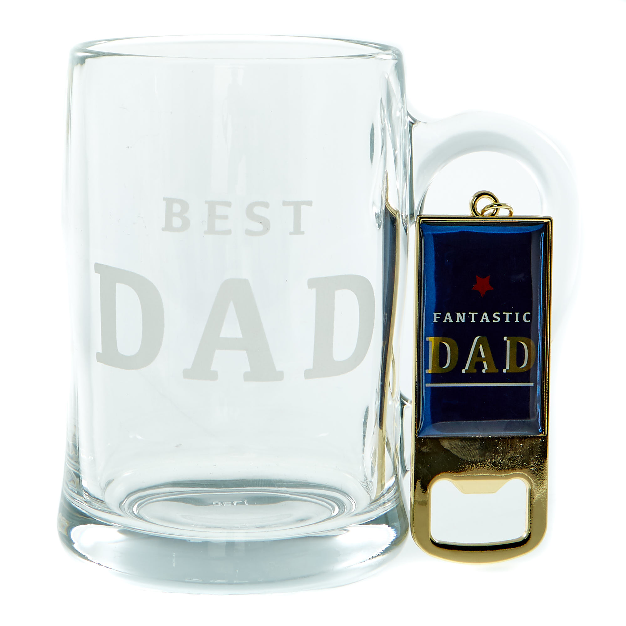 Best Dad Tankard & Bottle Opener Gift Set
