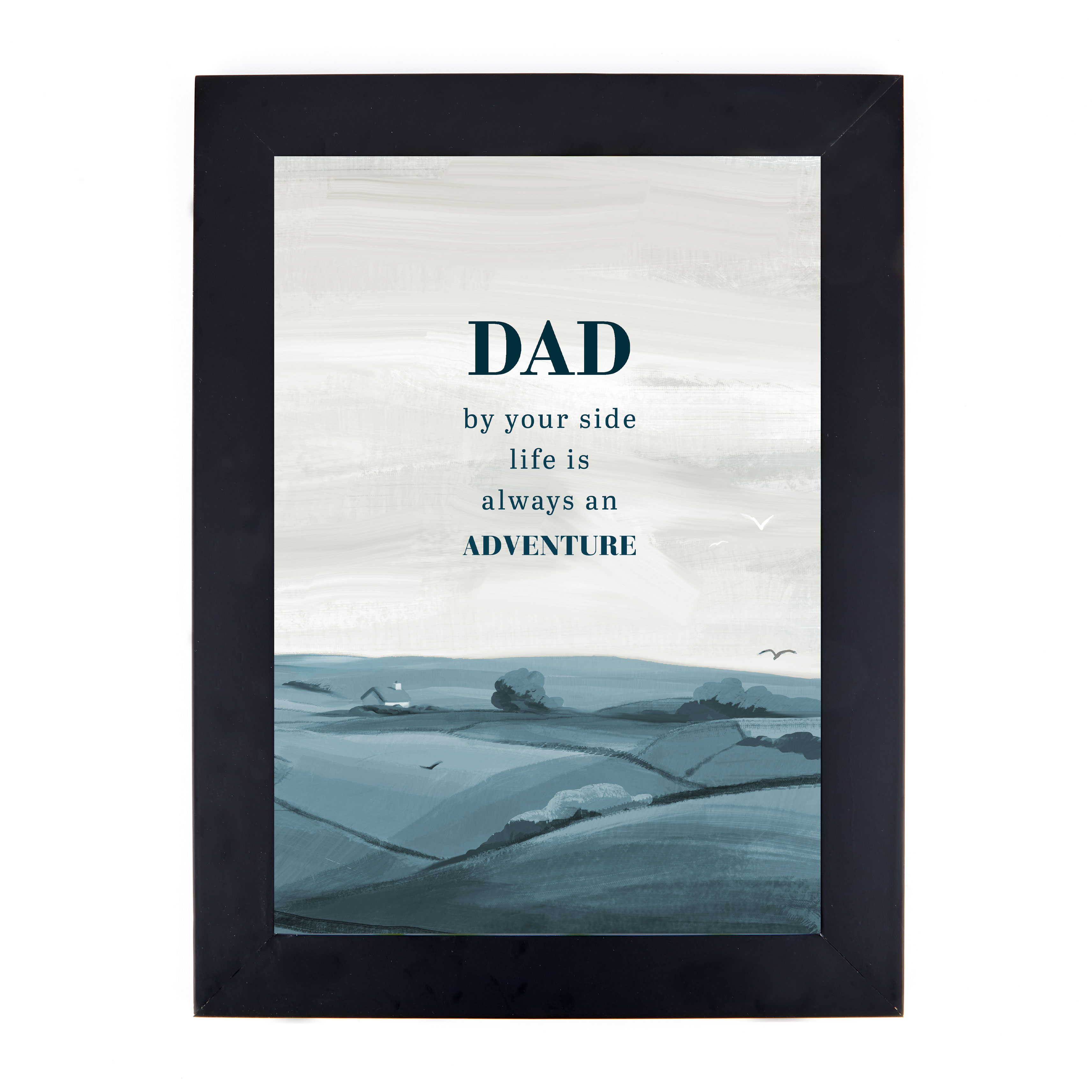 Personalised Father's Day Print - Life Is Always An Adventure