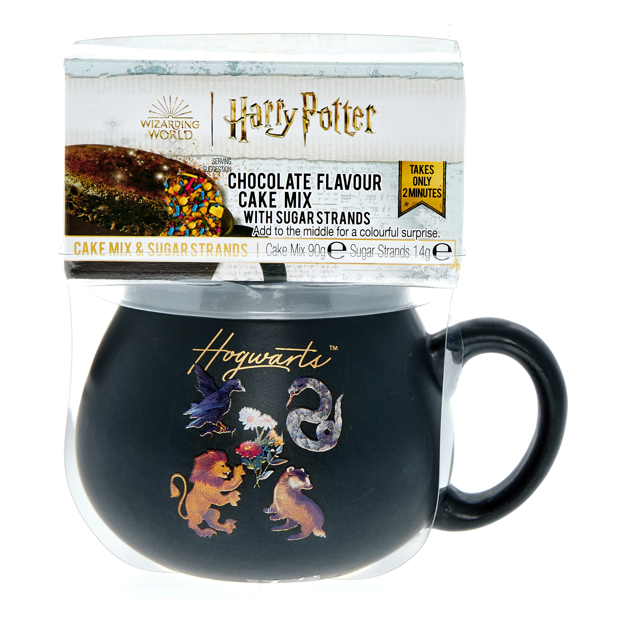 Harry Potter Mug & Chocolate Flavour Cake Mix with Sugar Strands