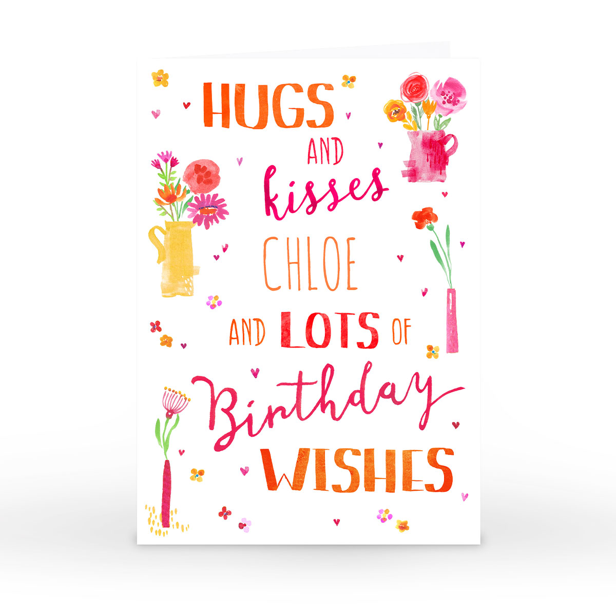 Personalised Nik Golesworthy Birthday Card - Birthday Wishes 