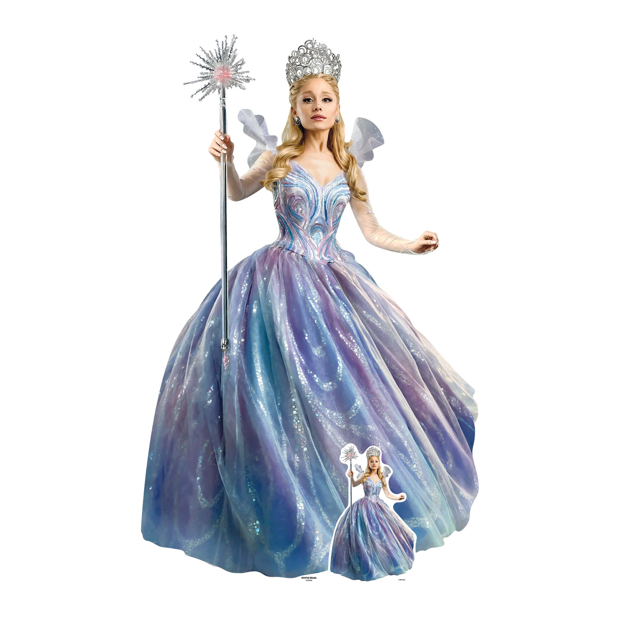 Wicked For Good Glinda Cardboard Cutout 