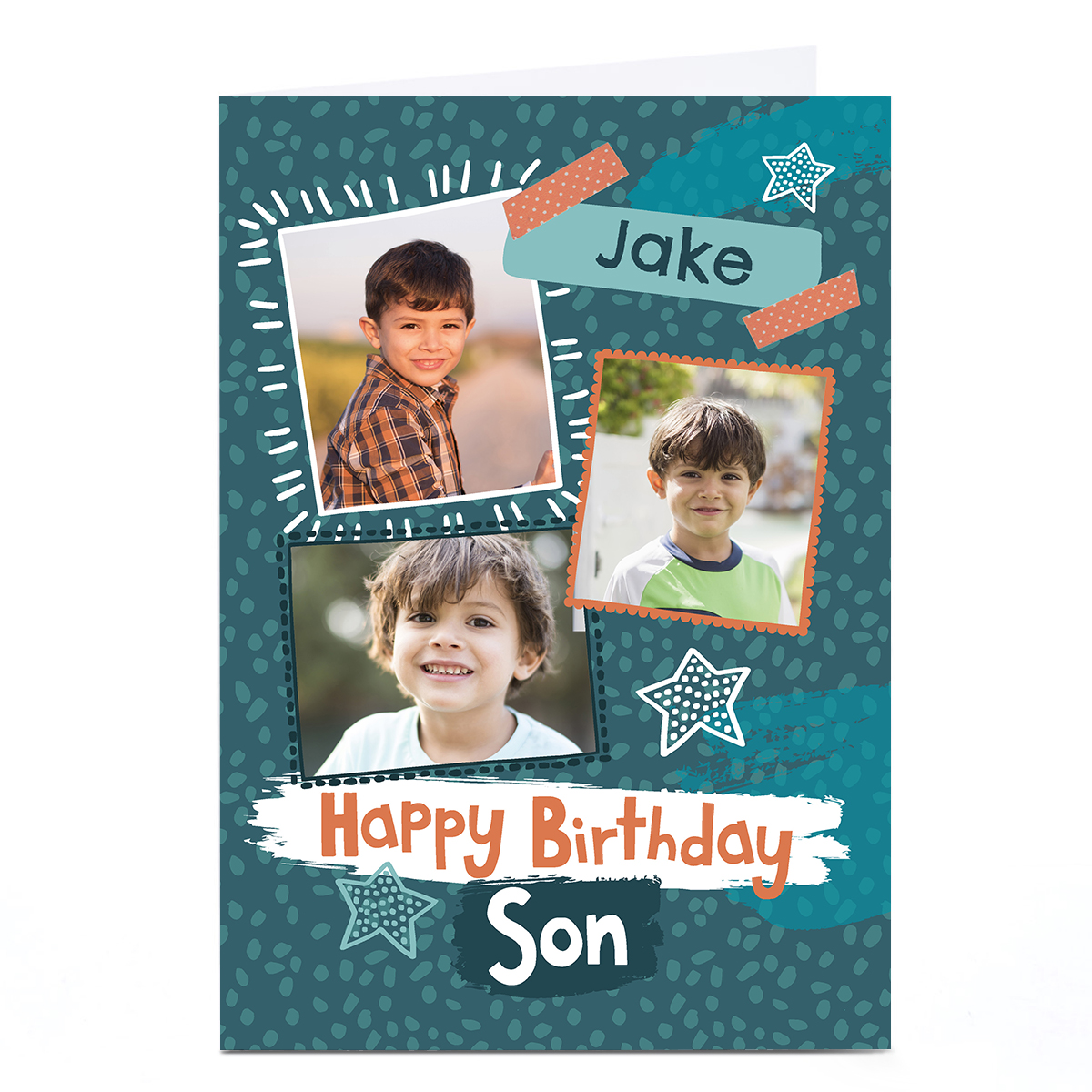 Photo Bev Hopwood Birthday Card - Son
