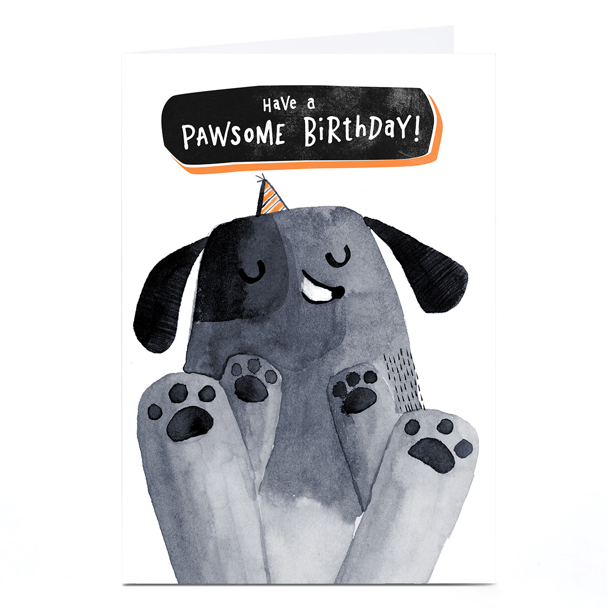 Personalised Andrew Thornton Birthday Card - Pawsome Birthday