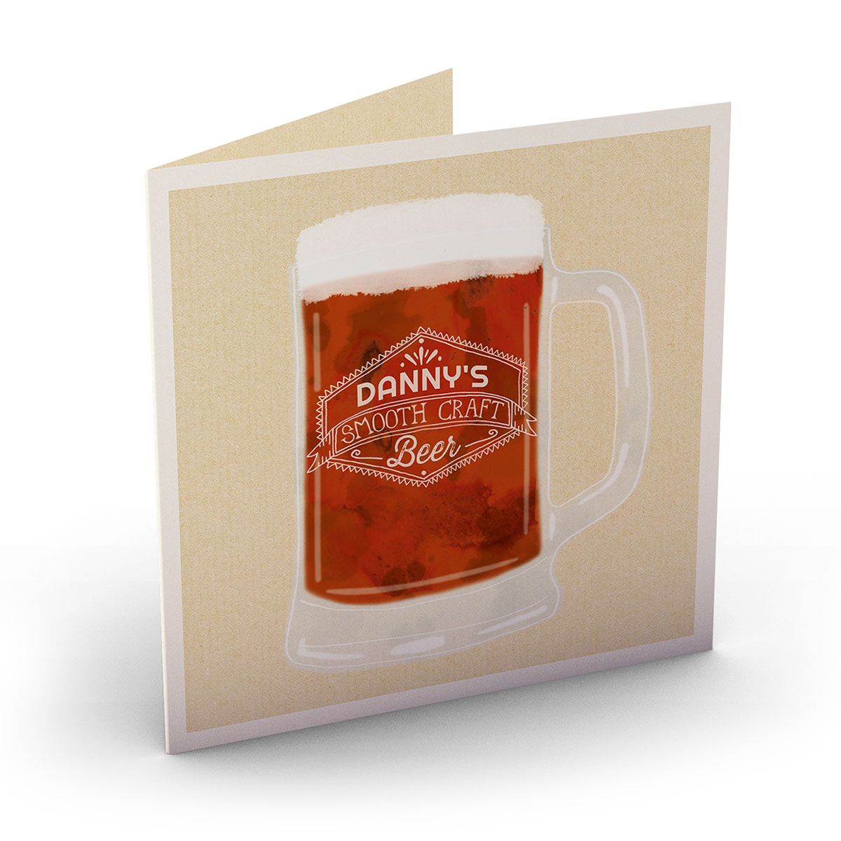 Personalised Card - Smooth Craft Beer