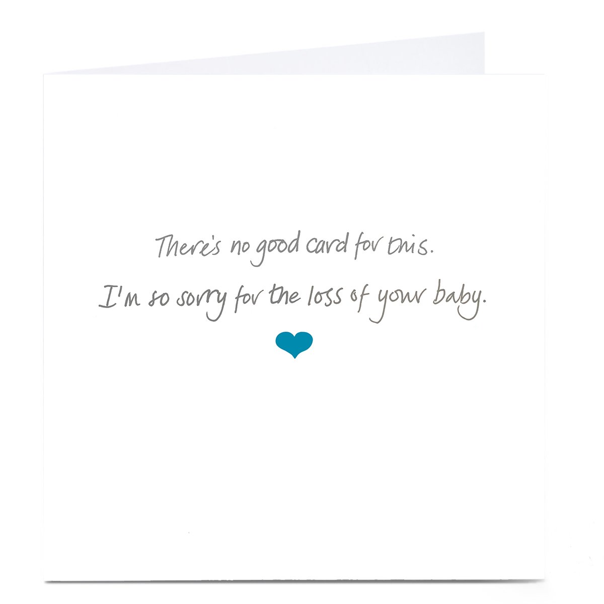 Buy Personalised Charity Miscarriage Card I'm So Sorry for GBP 3.29