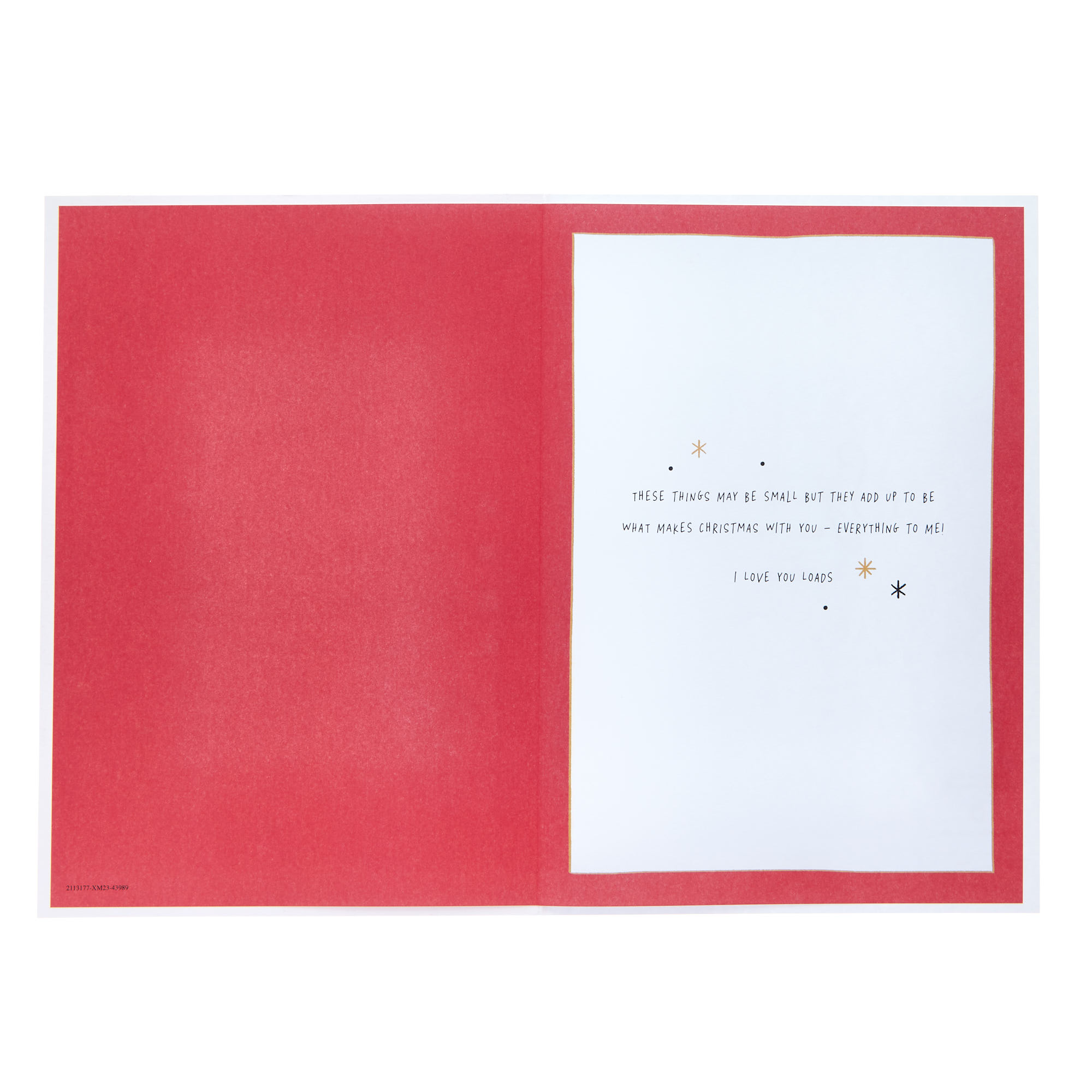 Husband Tick List Christmas Card
