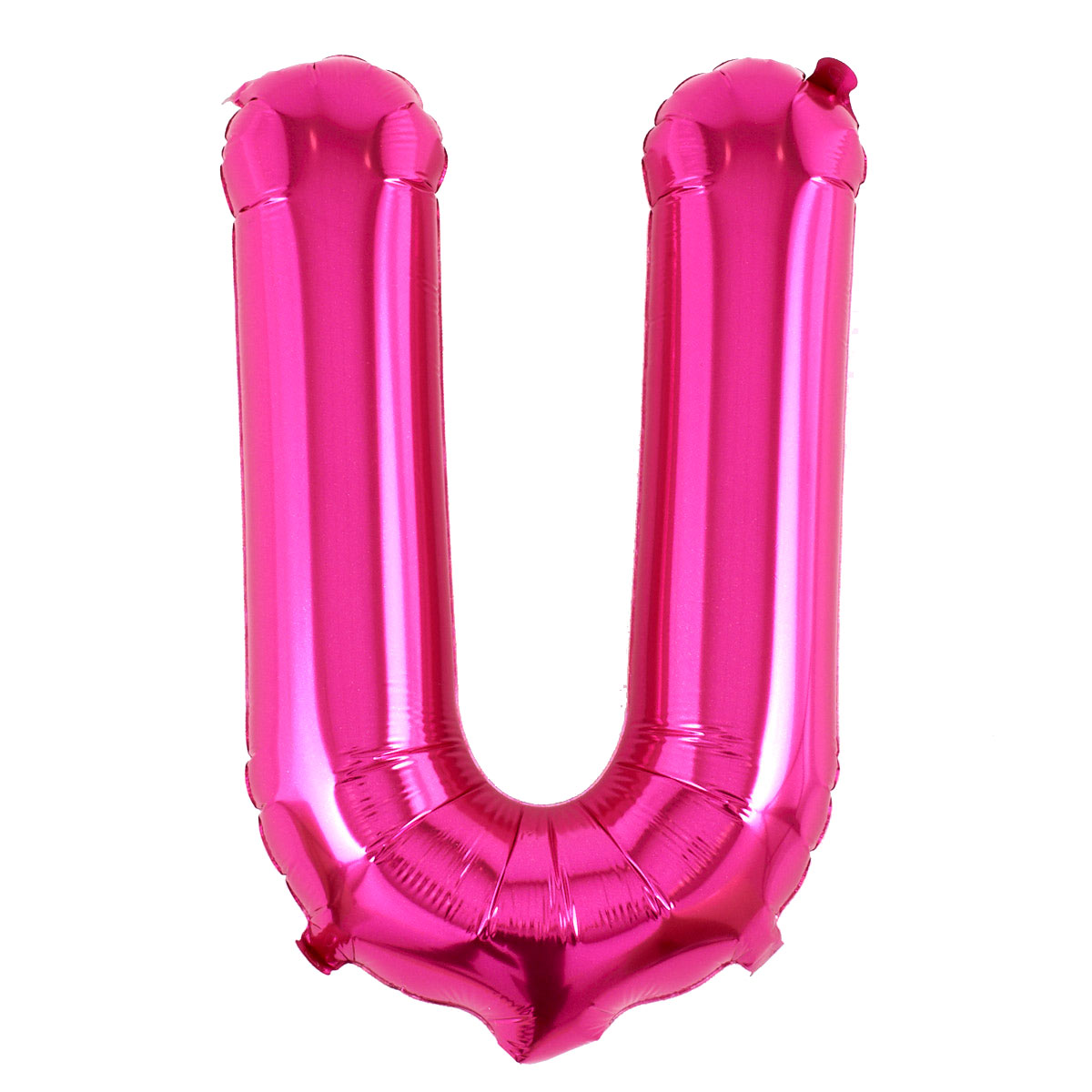 Pink Letter U Air-Inflated Balloon