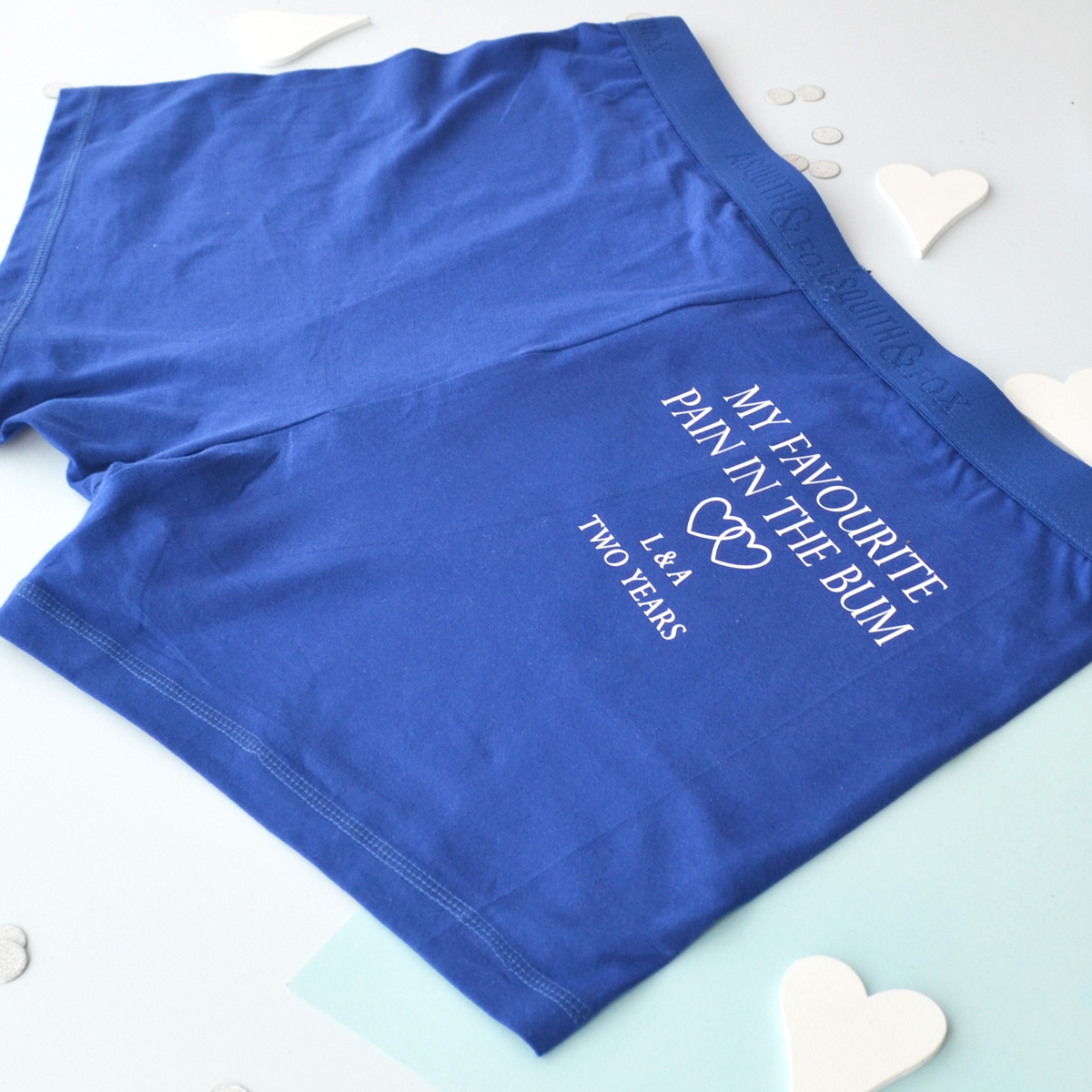 Personalised Underwear - Favourite Pain In The Bum