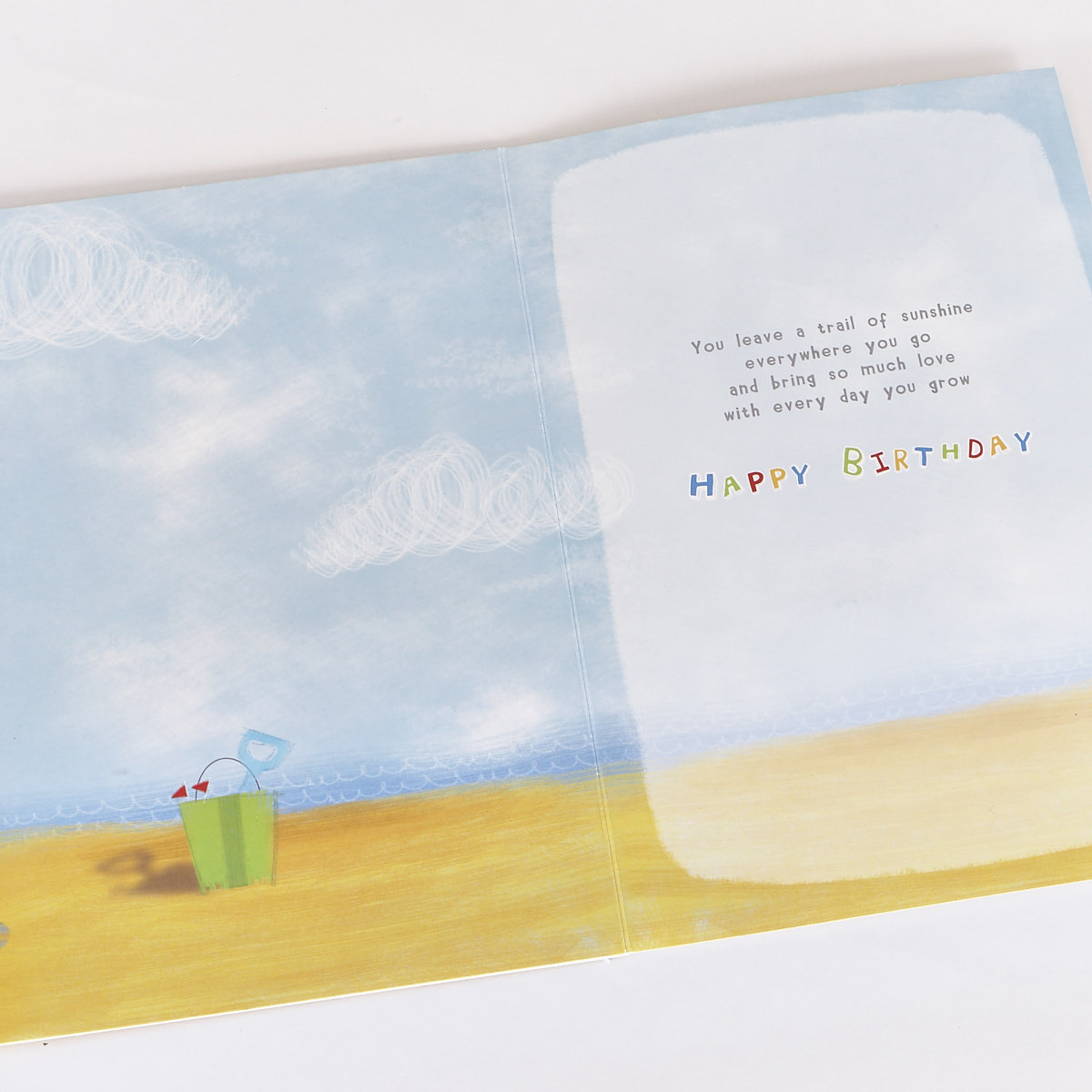 Signature Collection Birthday Card - Great Grandson Beach