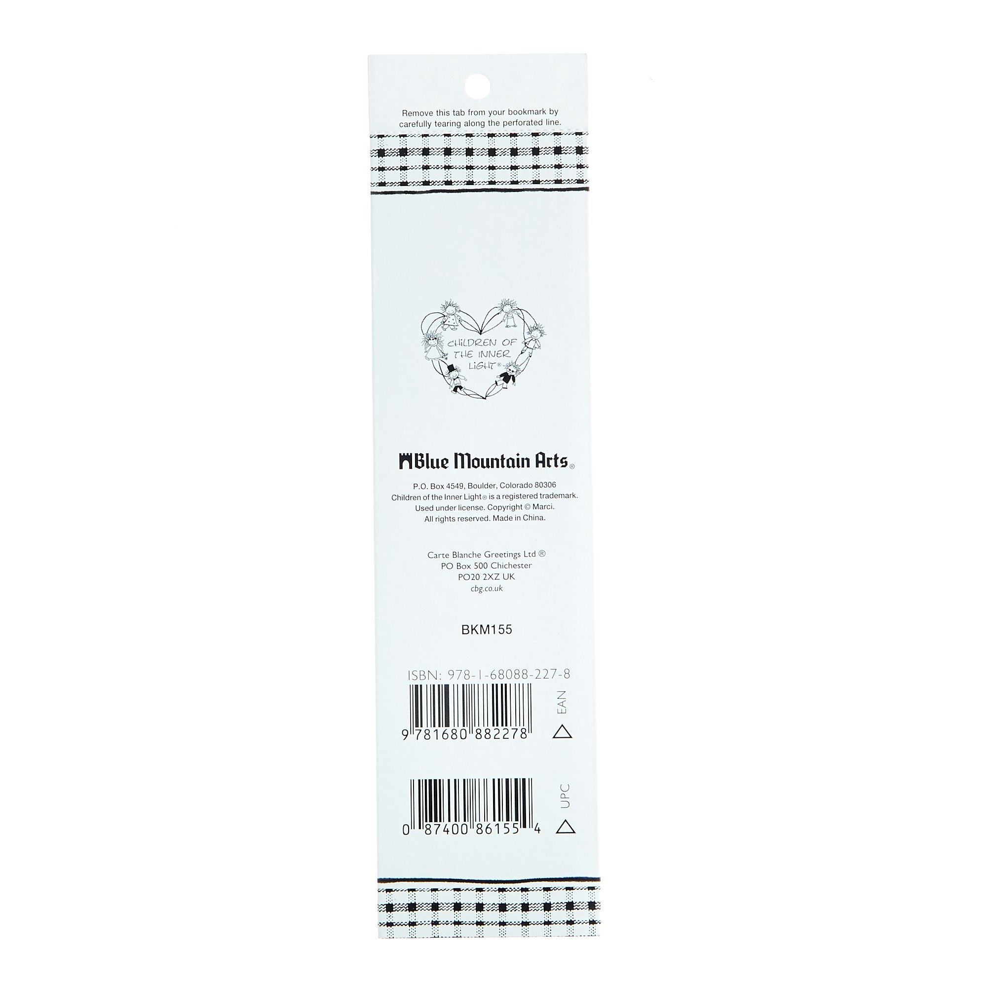 Blue Mountain Arts Bookmark - A Hug Just Because 