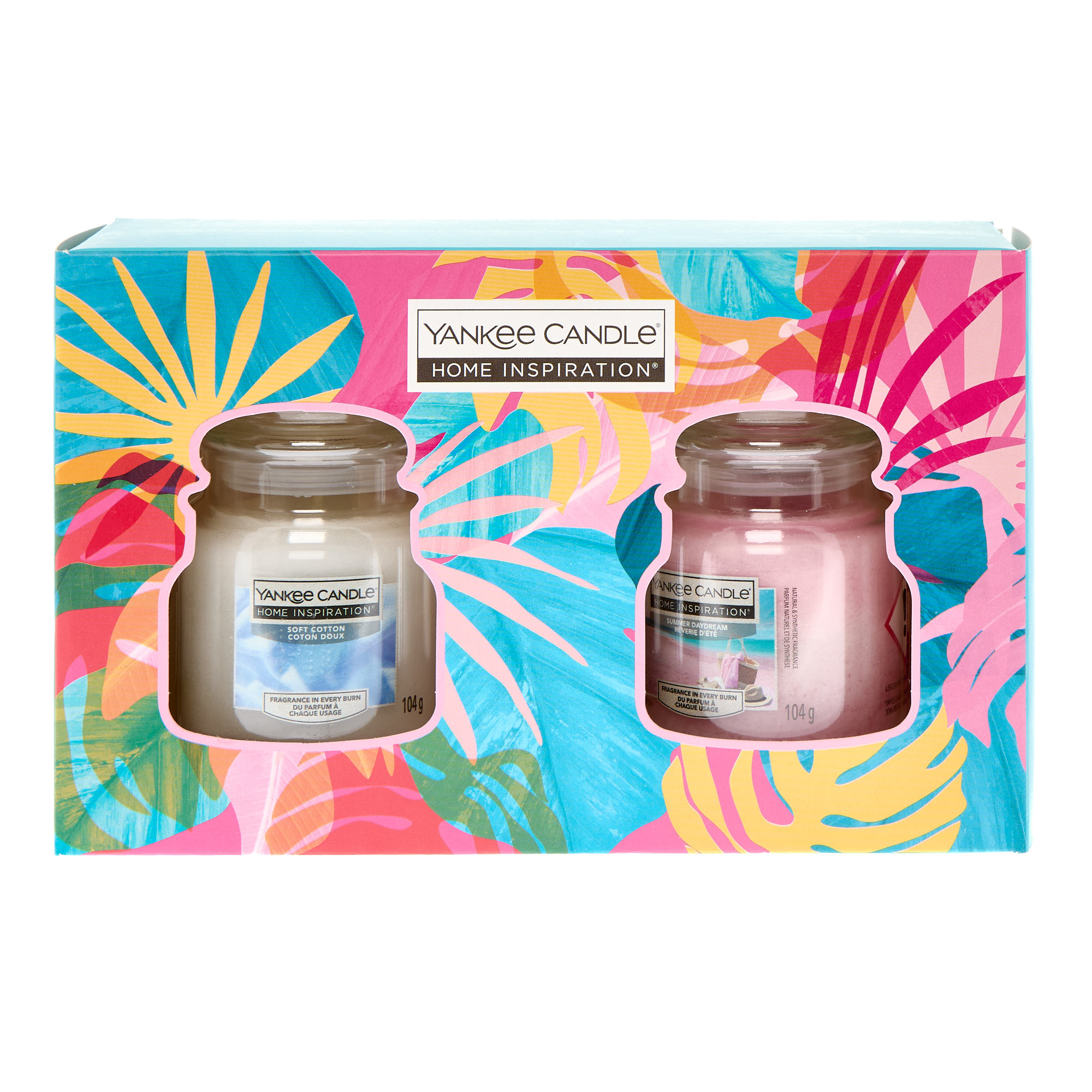 Yankee Candle Home Inspiration Summer Daydream & Soft Cotton Duo