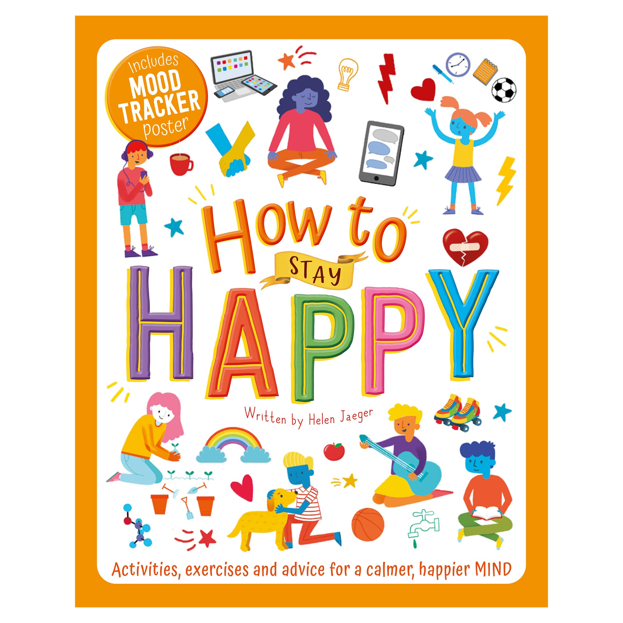 How To Stay Happy Wellbeing Workbook For Kids
