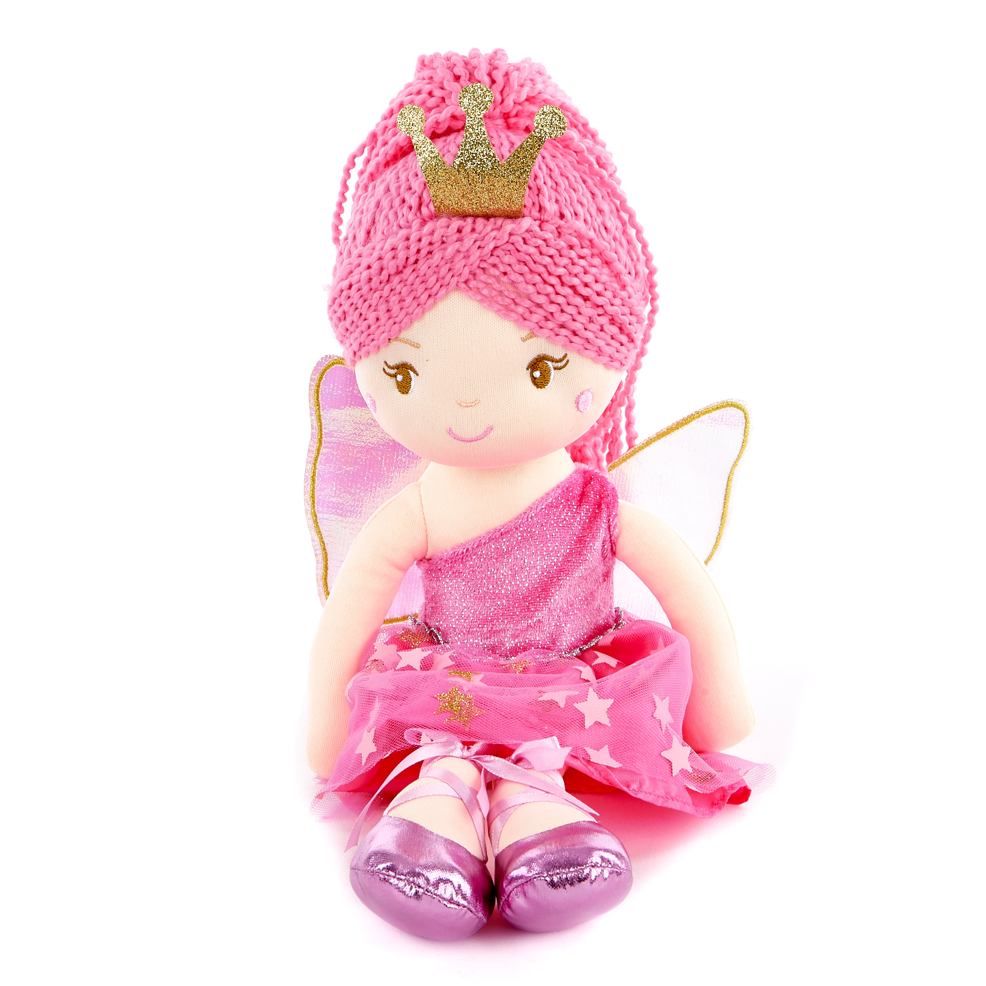 Fairy Soft Toy - Pink 