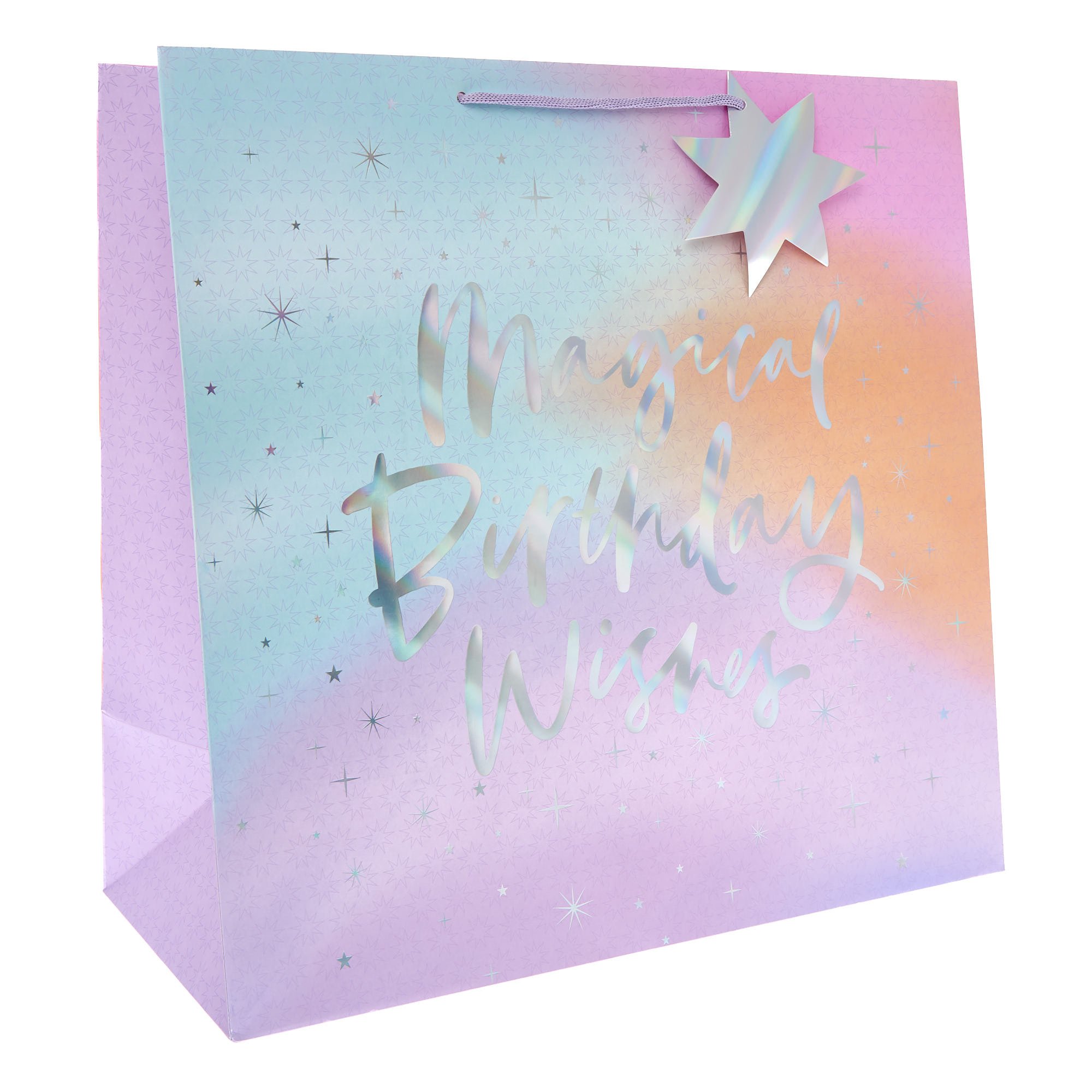Magical Birthday Giant Square Gift Bag
