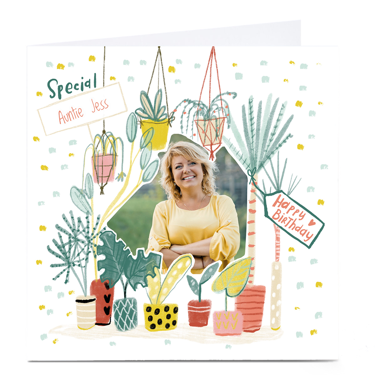 Photo Emma Valenghi Birthday Card - House Plants