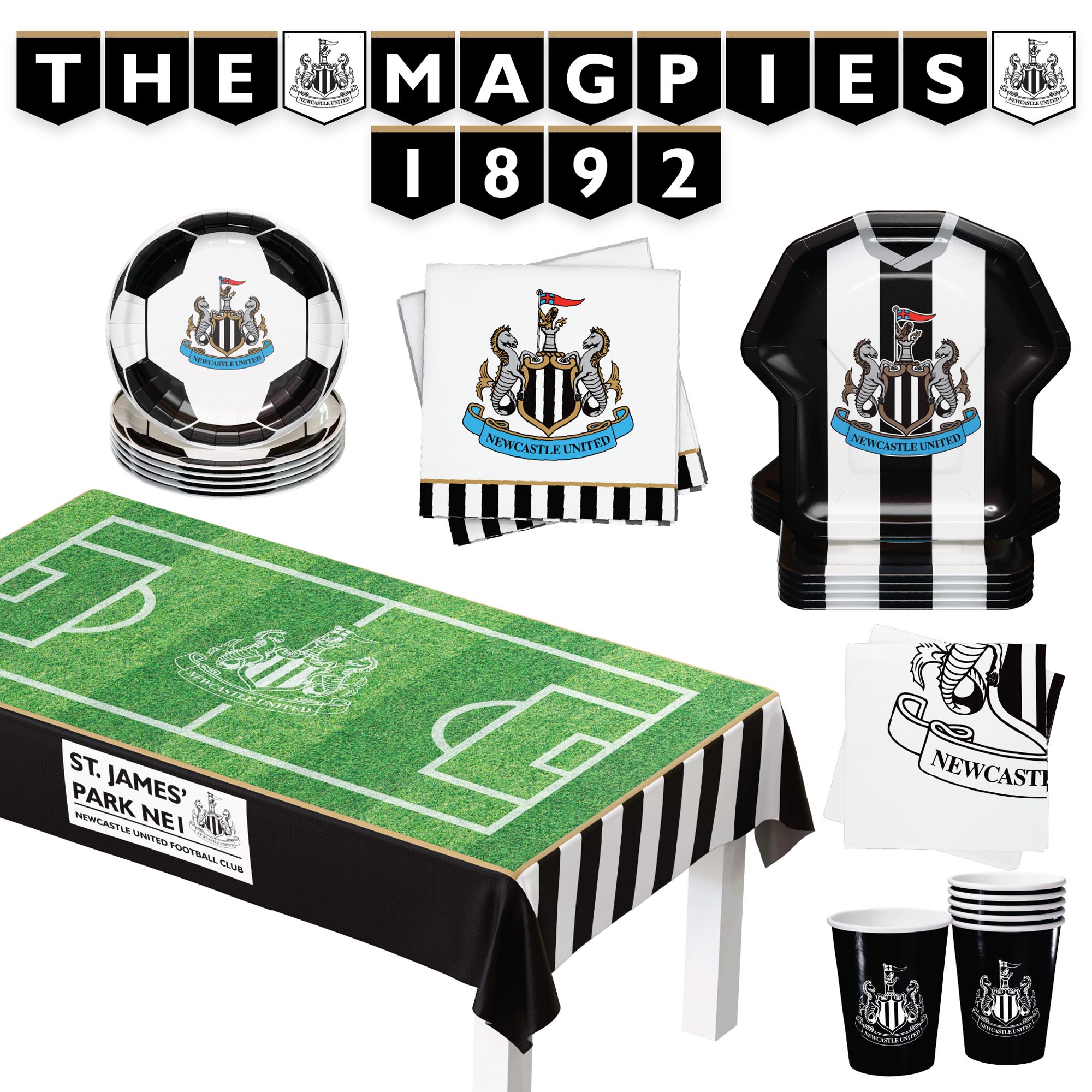 Newcastle United FC Party Box - 6 Guests