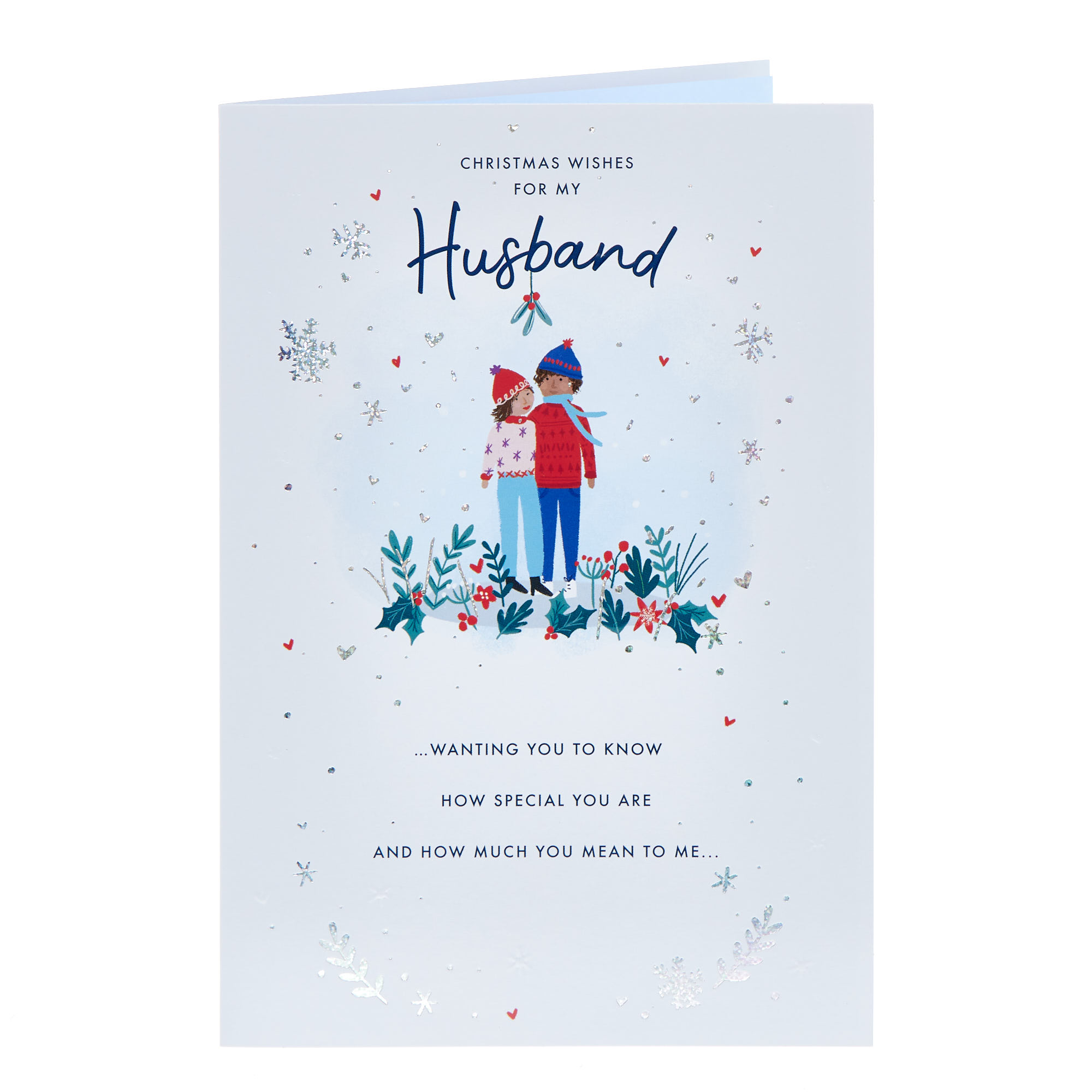 Husband How Special You Are Christmas Card