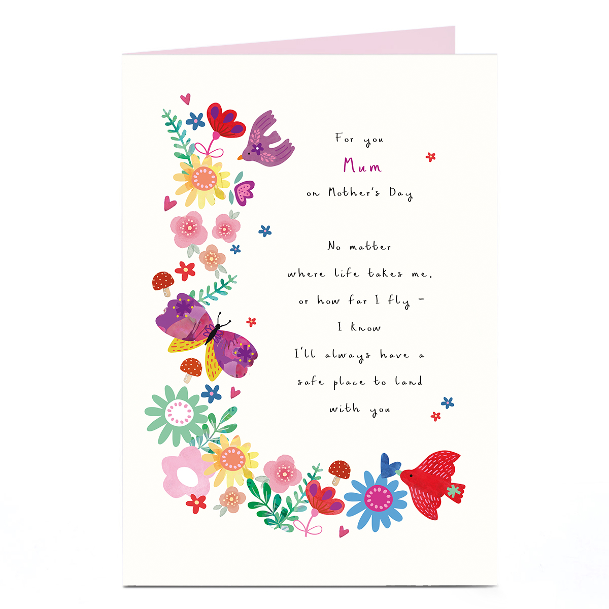 Mother's Day Card - For You Mum On Mother's Day