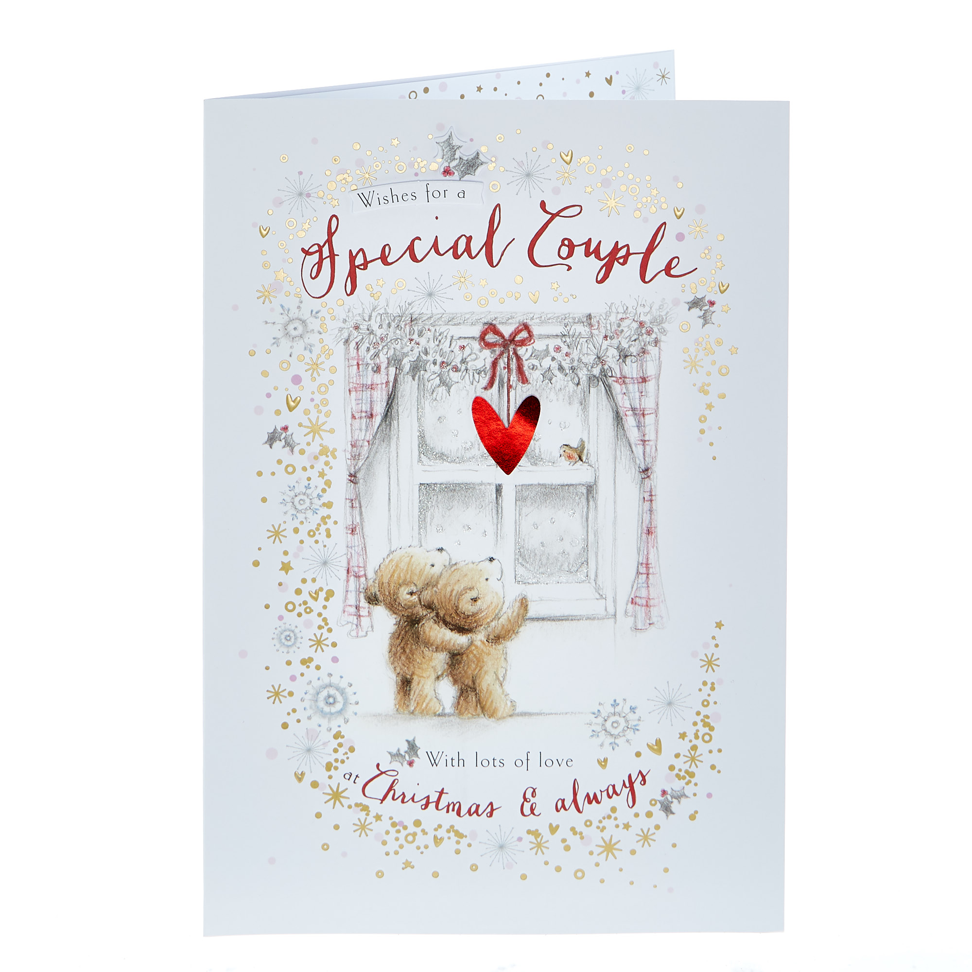 Christmas Card - Wishes For A Special Couple