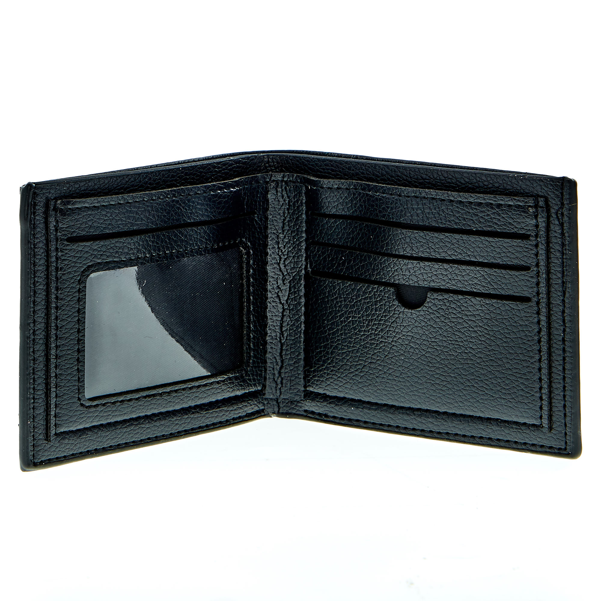 Dad Black Faux Leather Wallet