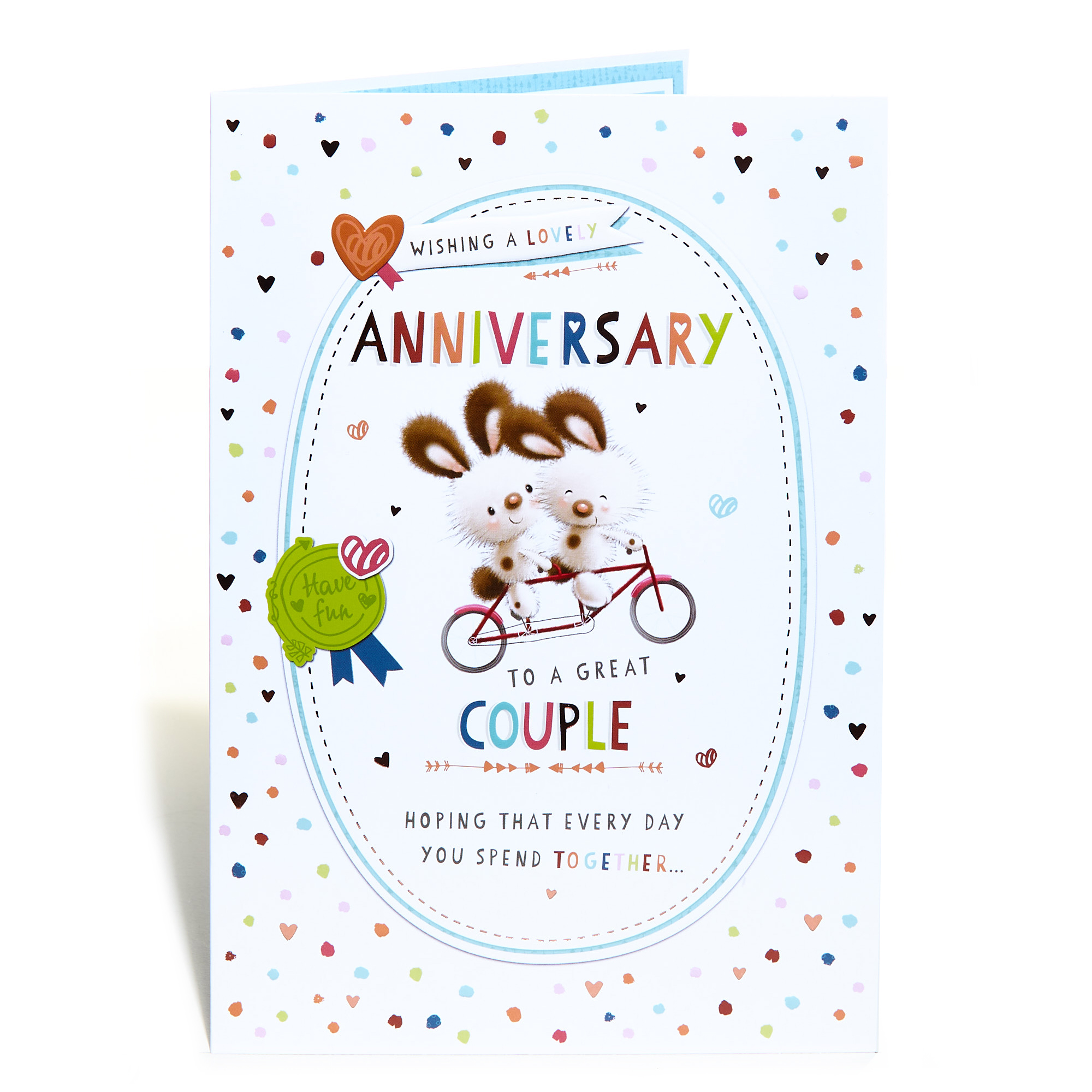 Anniversary Card - To A Great Couple