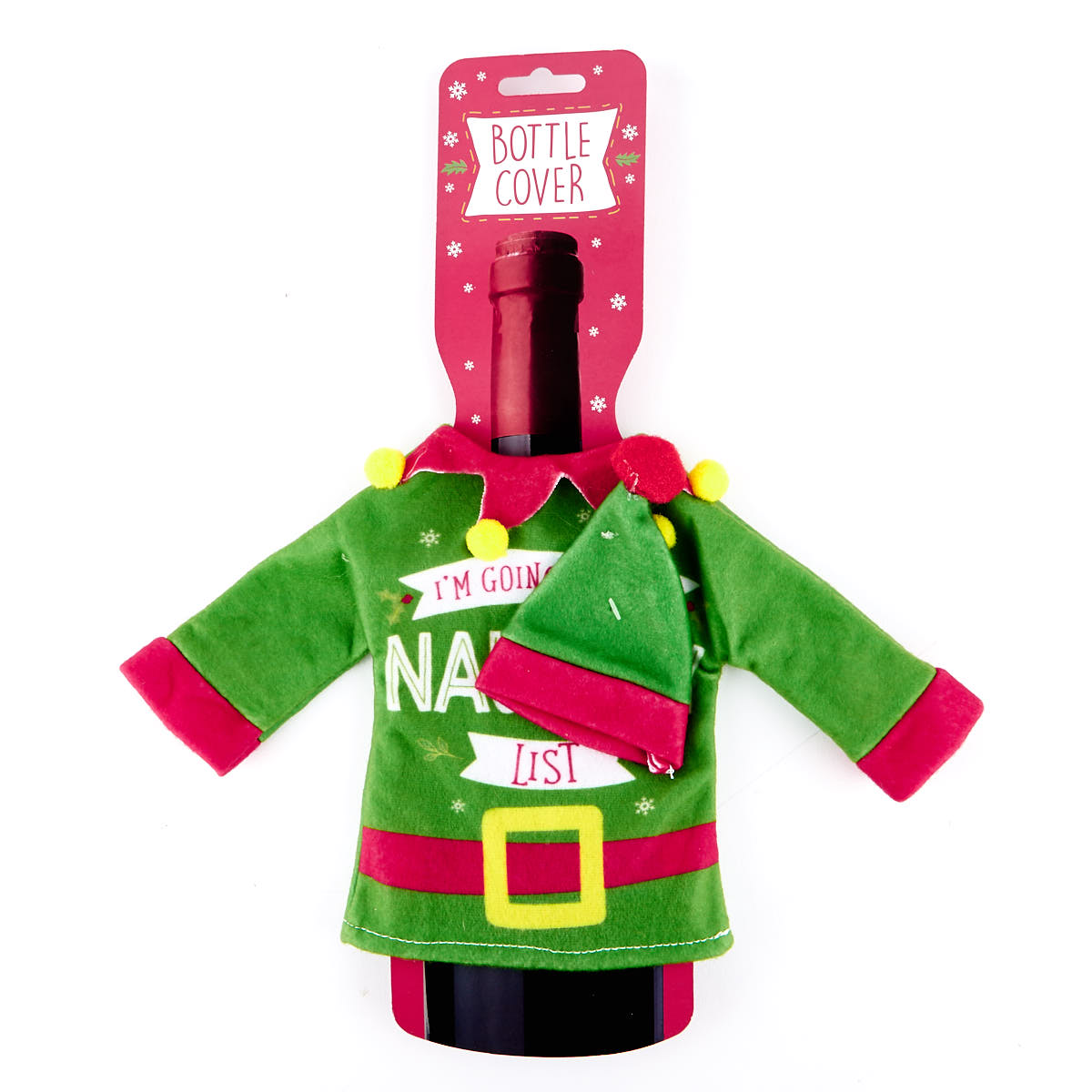 Christmas Bottle Cover - Elf