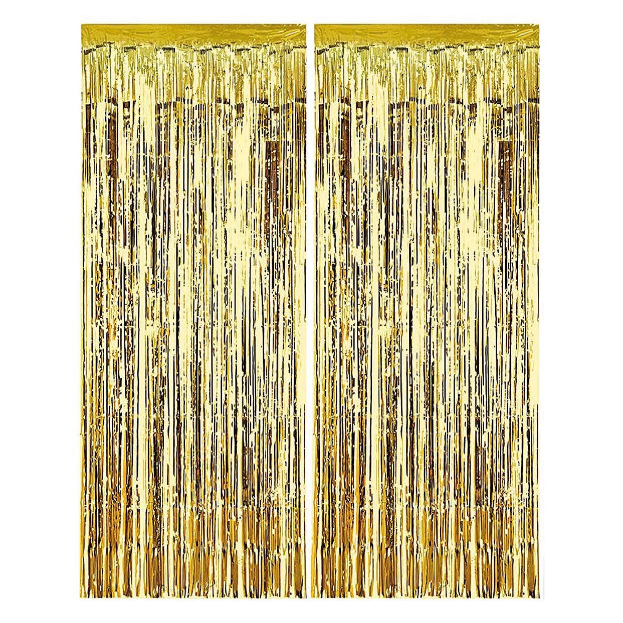 Gold Foil Door Curtain