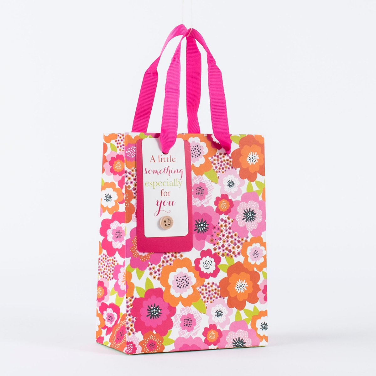 Small Floral A Little Something Gift Bag