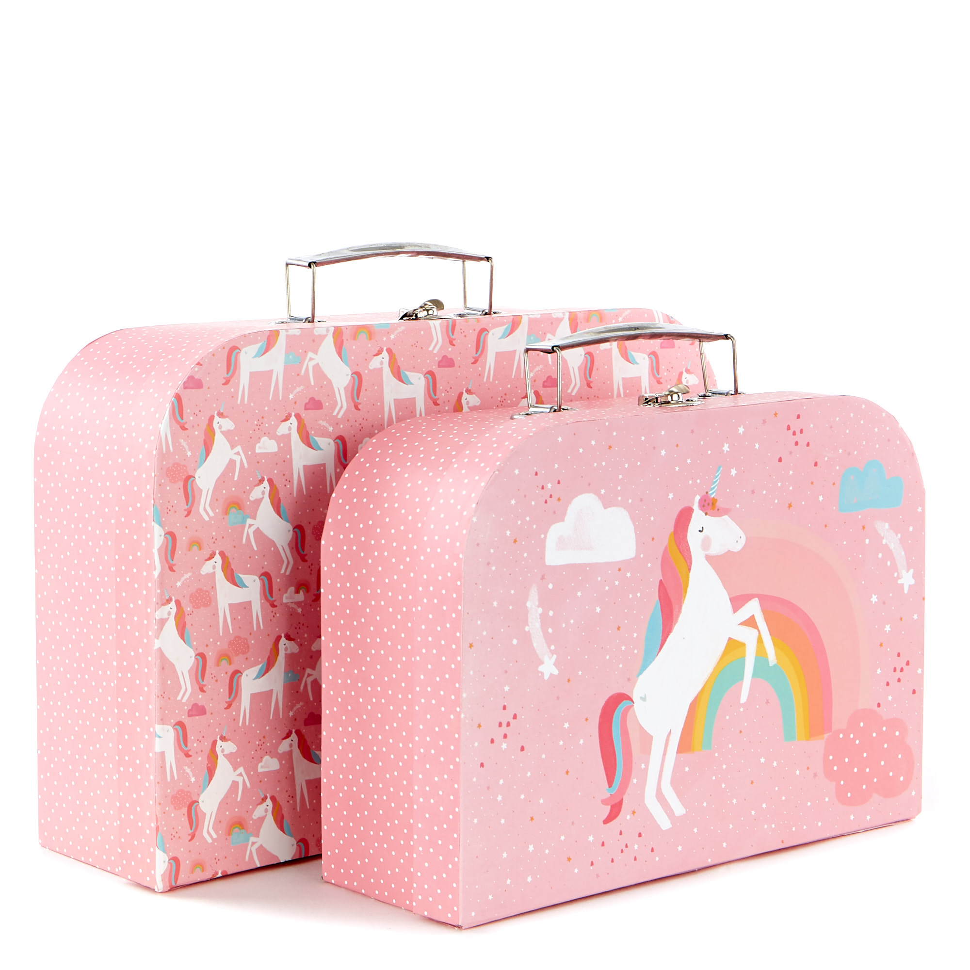 Unicorn Luggage Boxes - Set Of 2