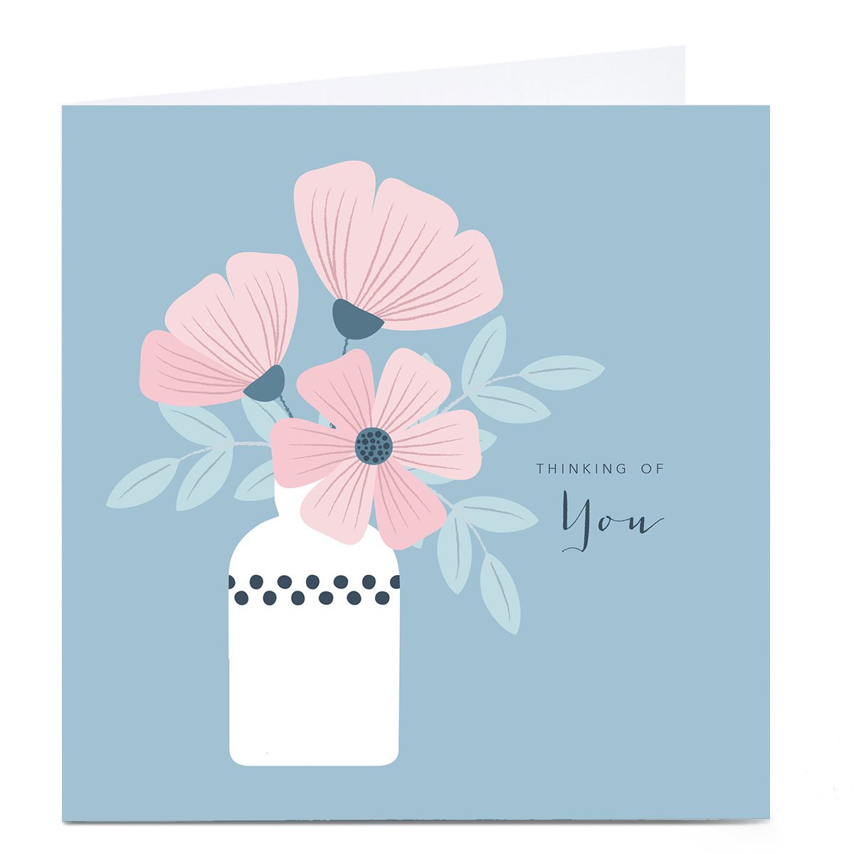 Personalised Klara Hawkins Card - Thinking Of You 