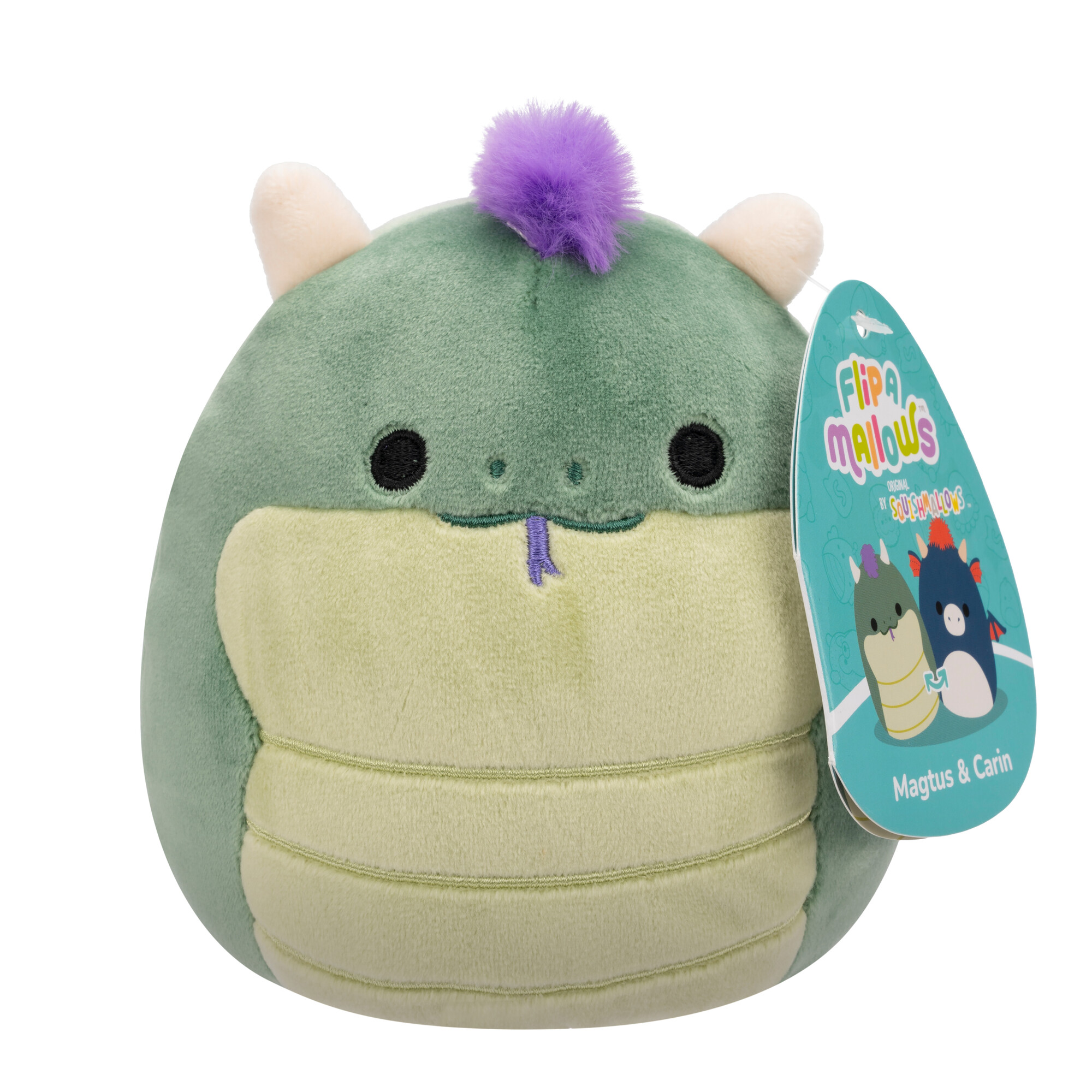 Squishmallows Flip-A-Mallows 5-Inch Magtus & Carin 