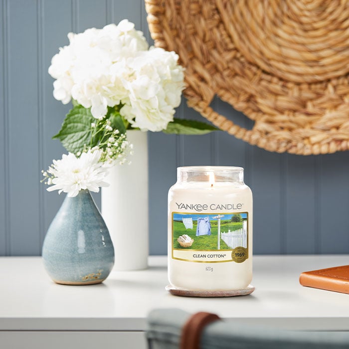 Yankee Candle Clean Cotton Large Jar Candle