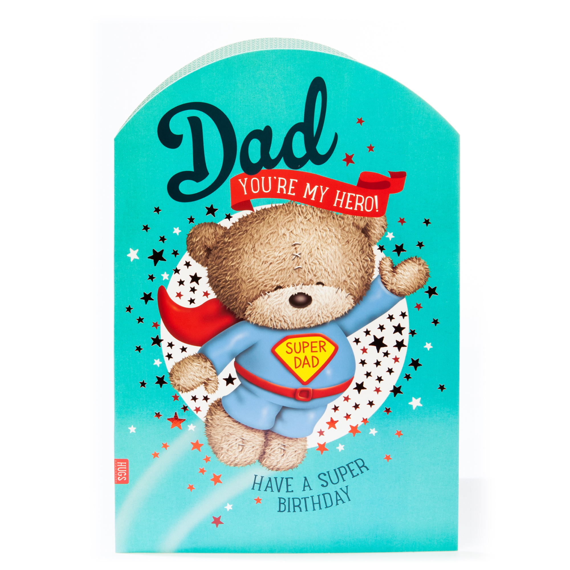 Giant Hugs Bear Birthday Card - Dad