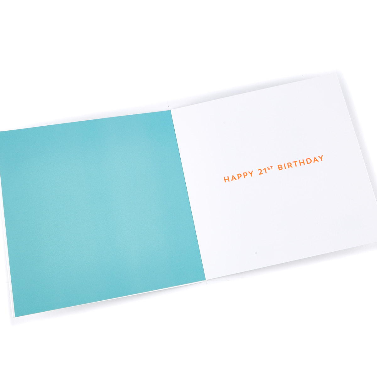 VIP Collection 21st Birthday Card - Neon Confetti
