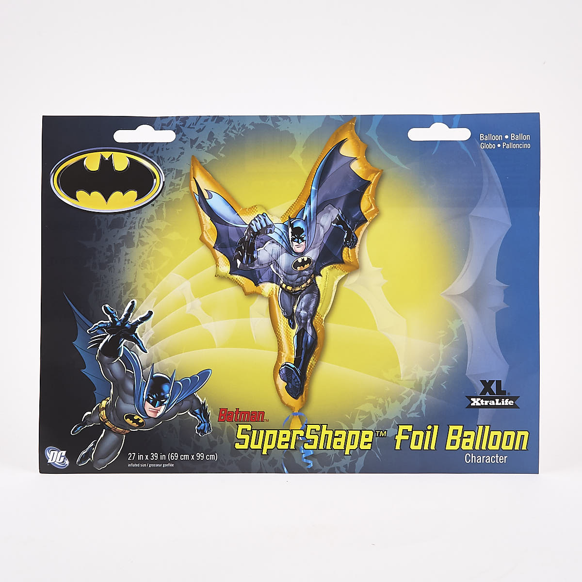 Batman Supershape Foil Balloon (Deflated) 