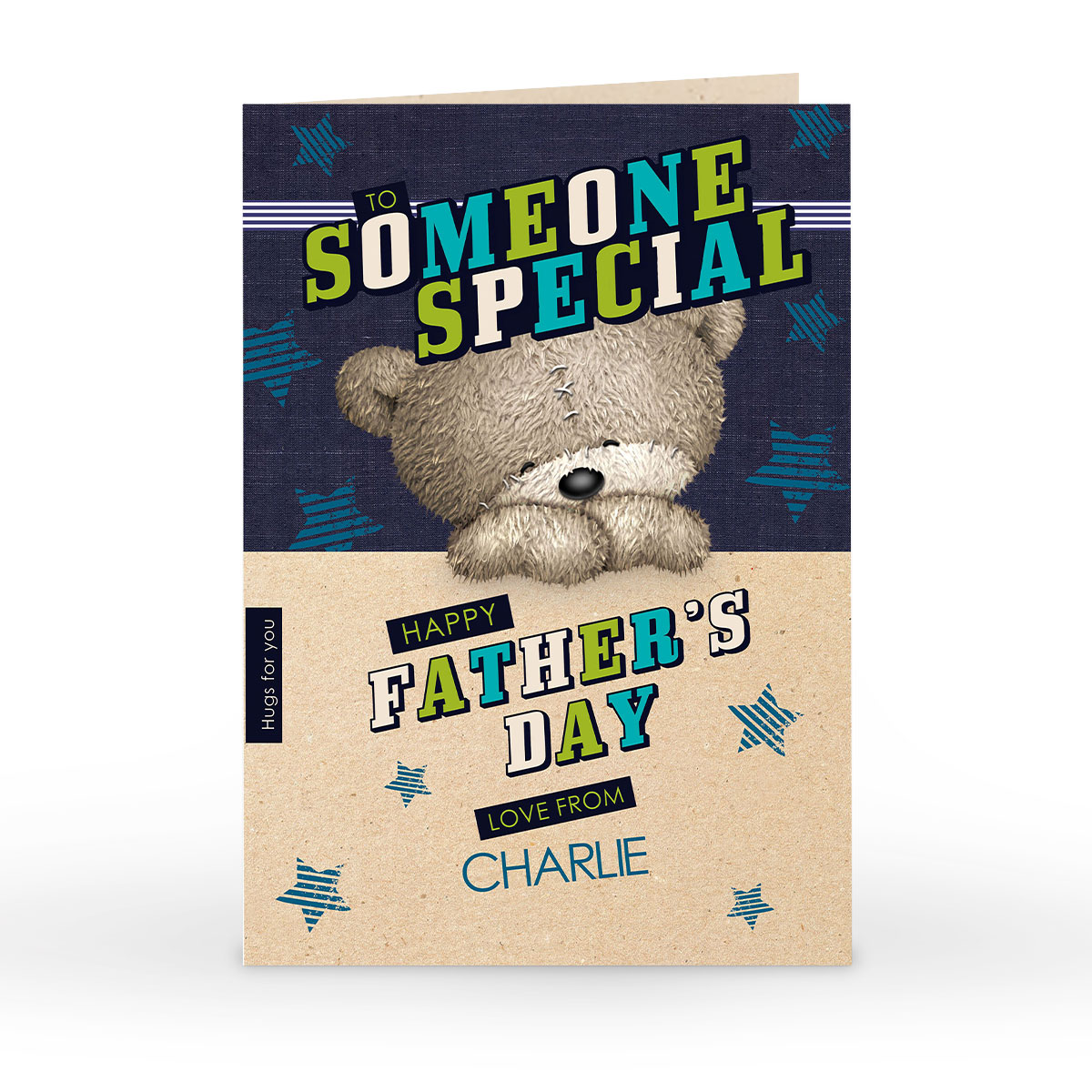 Hugs Personalised Father's Day Card - Someone Special