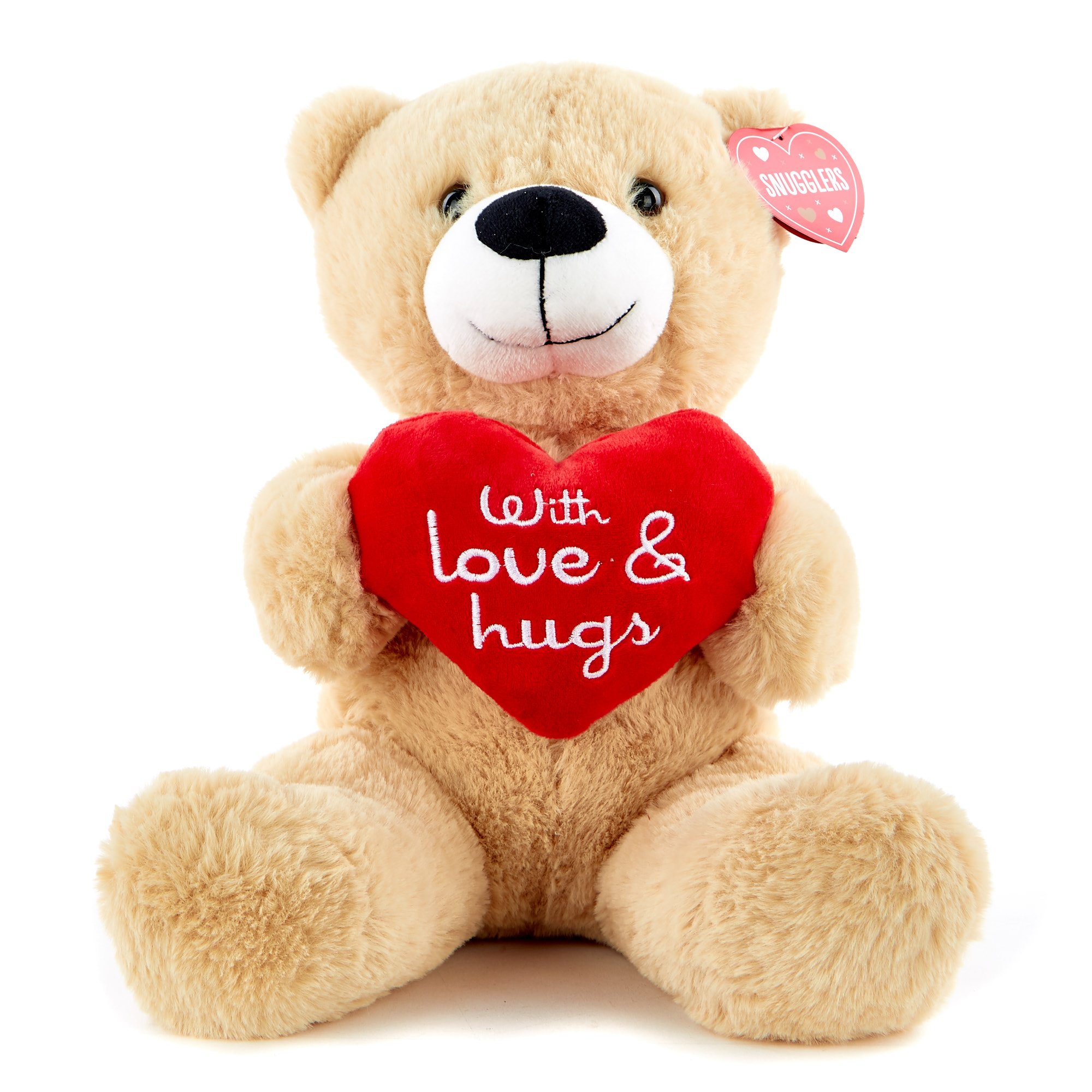 Bear With Love Heart Valentine's Day Soft Toy