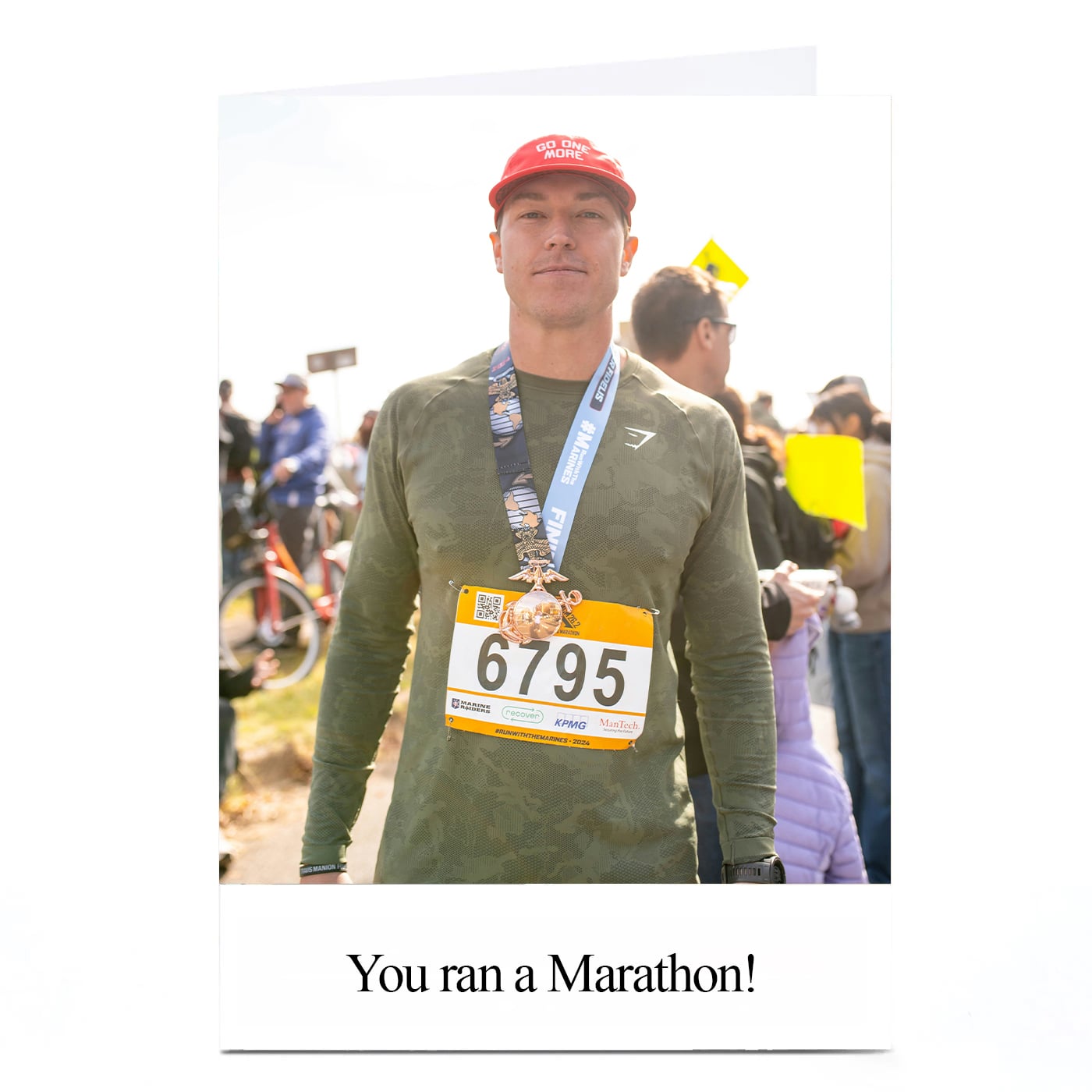Photo Card - You Ran a Marathon