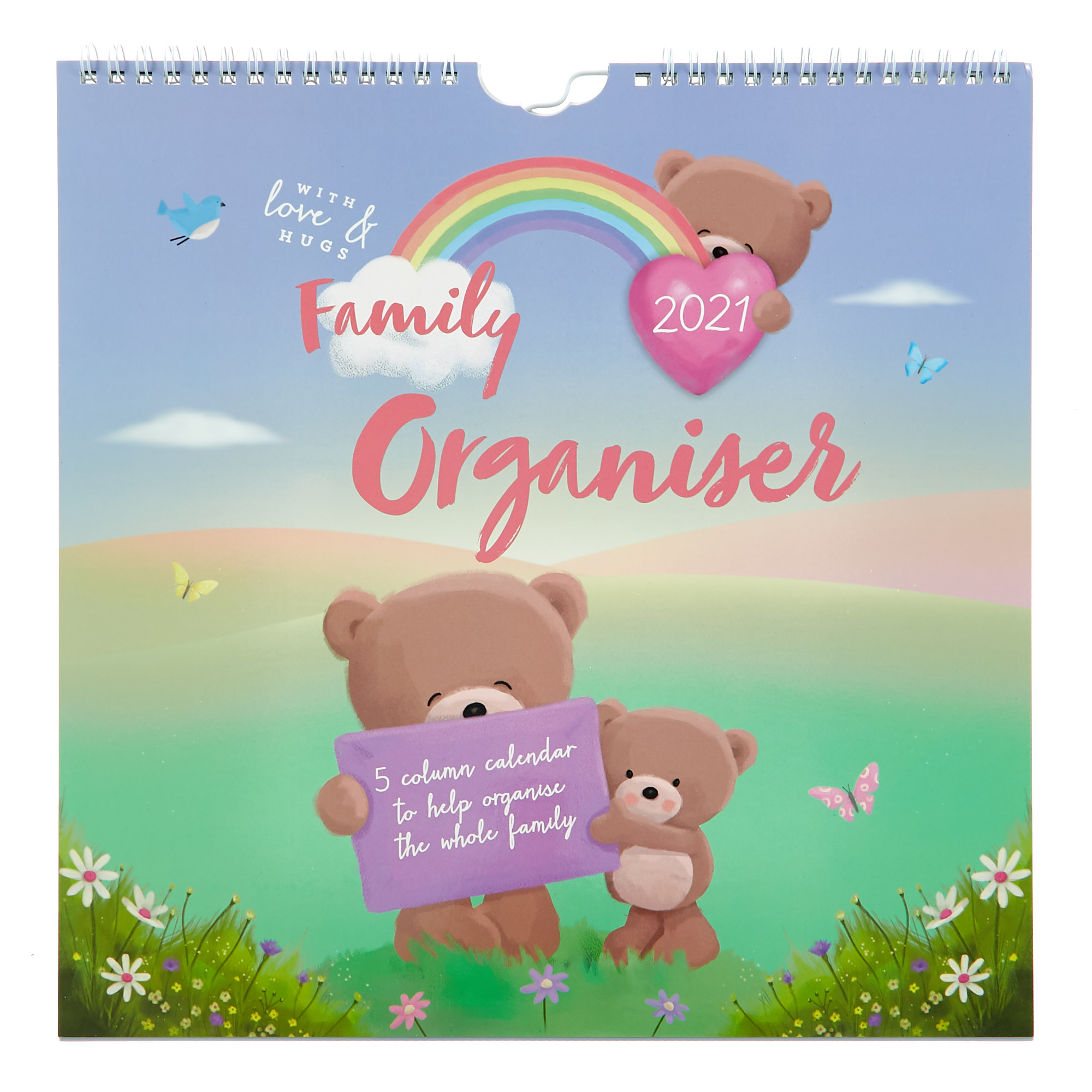 Hugs Bear 2021 Family Organiser 