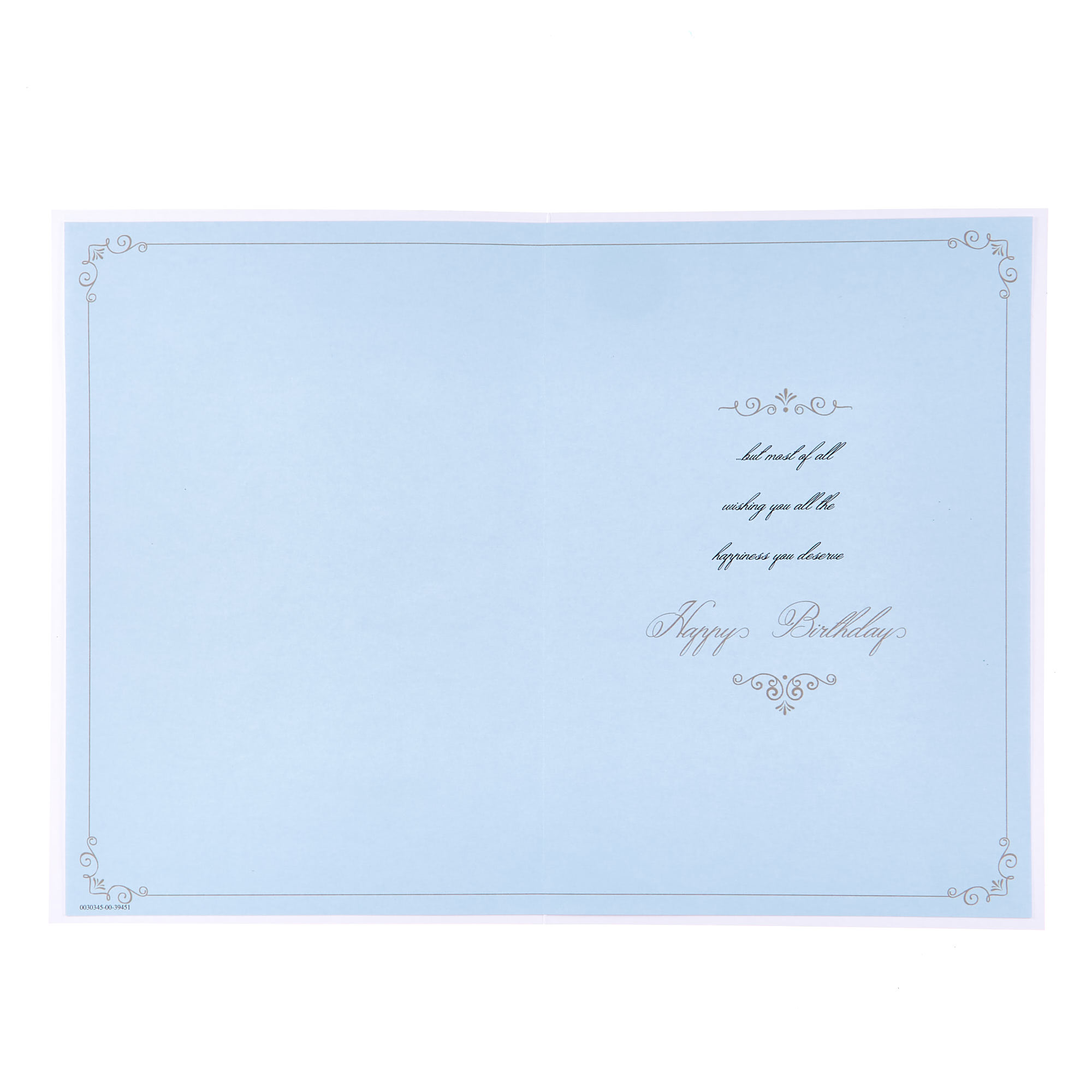 Birthday Card - Just For You Feather