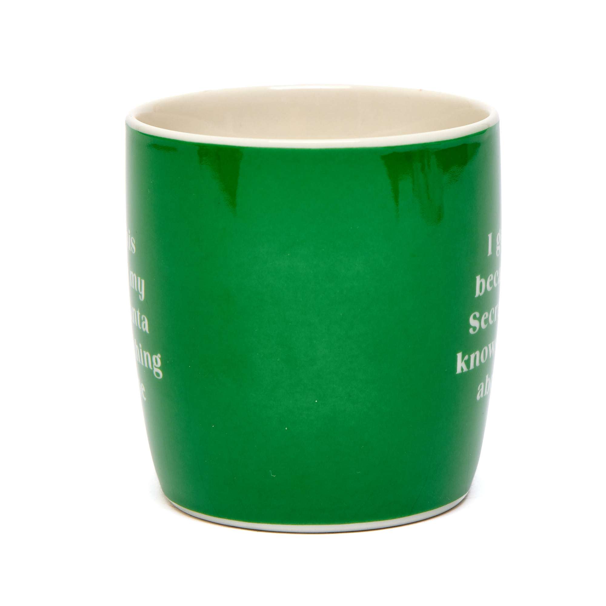 My Secret Santa Knows Nothing About Me Mug