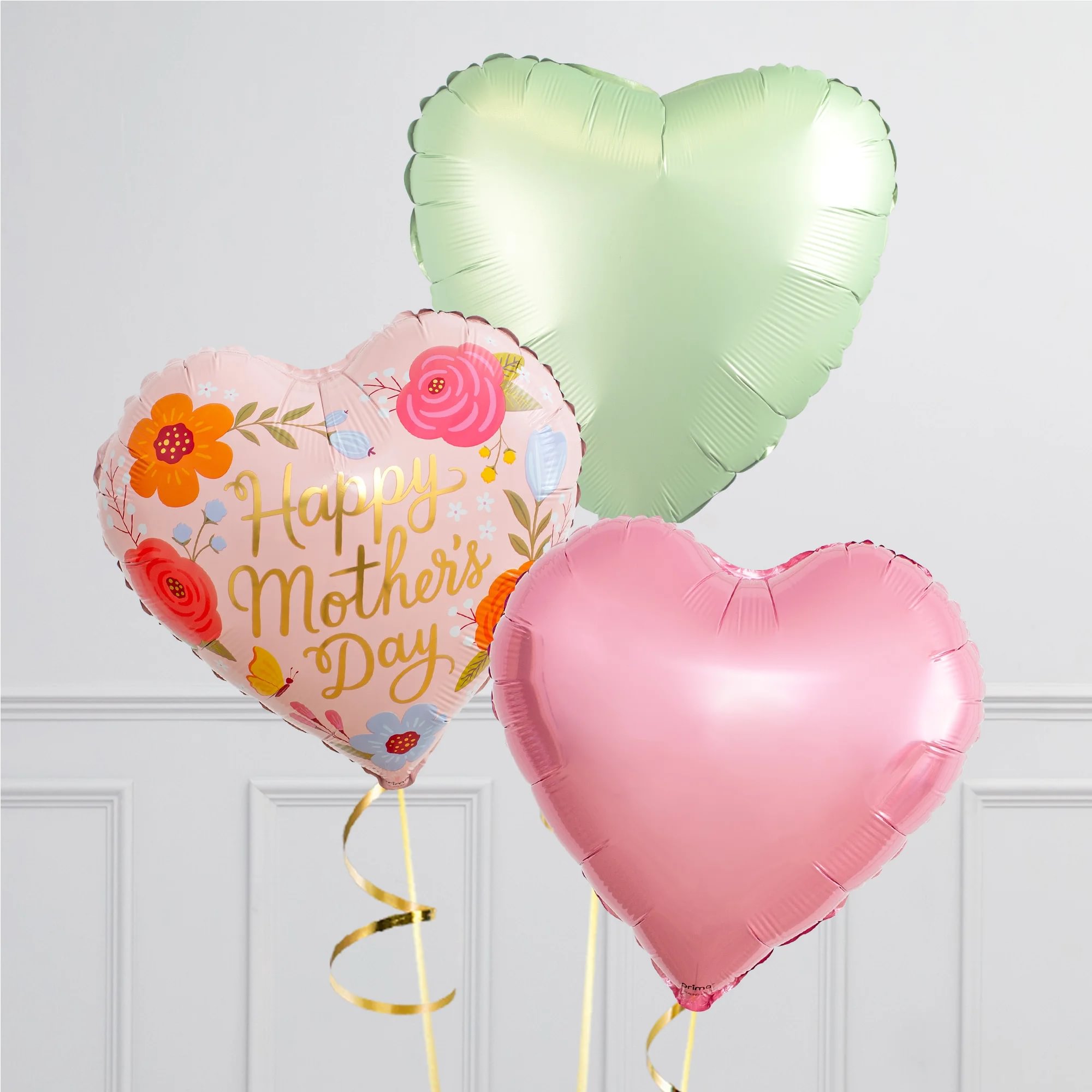 Tulip Mother's Day Supershape & Foil Balloon Package - Delivered Inflated!