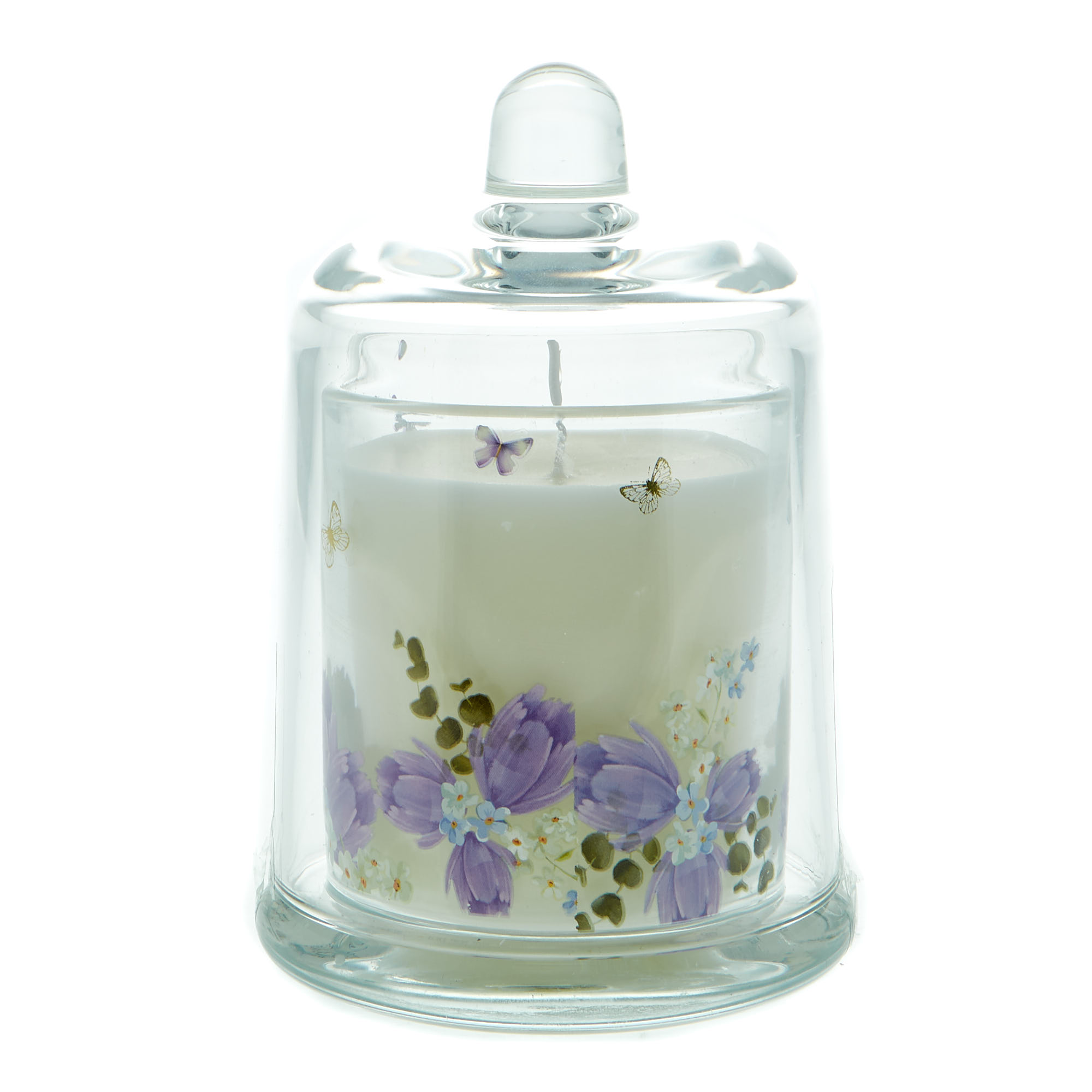 Jasmine Scented Candle In A Cloche