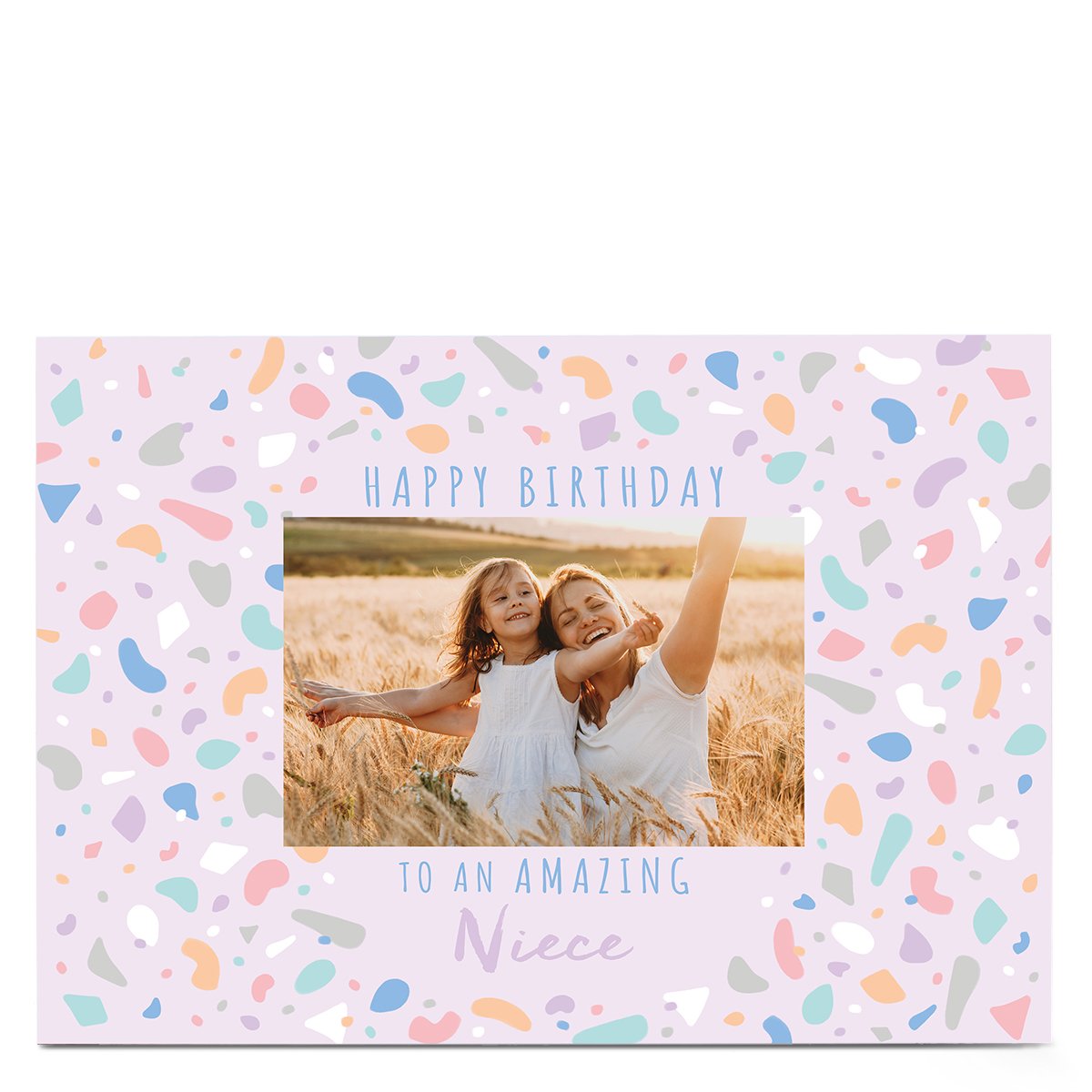 Photo Birthday Card - To An Amazing Niece