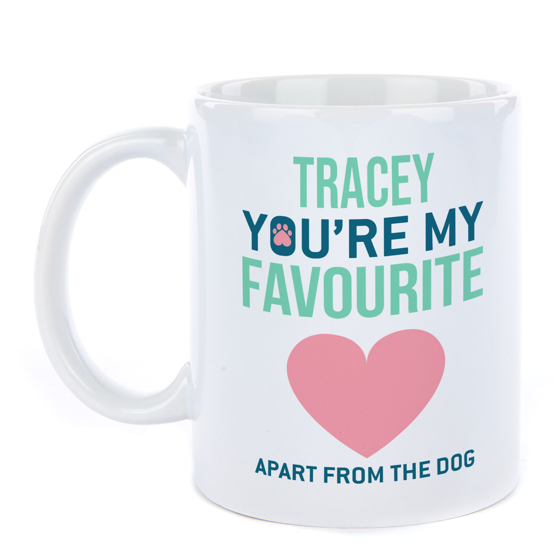 Personalised Mug - My Favourite Apart From The Dog