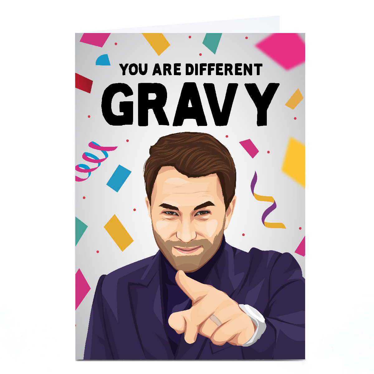 Personalised All Things Banter Birthday Card - Different Gravy