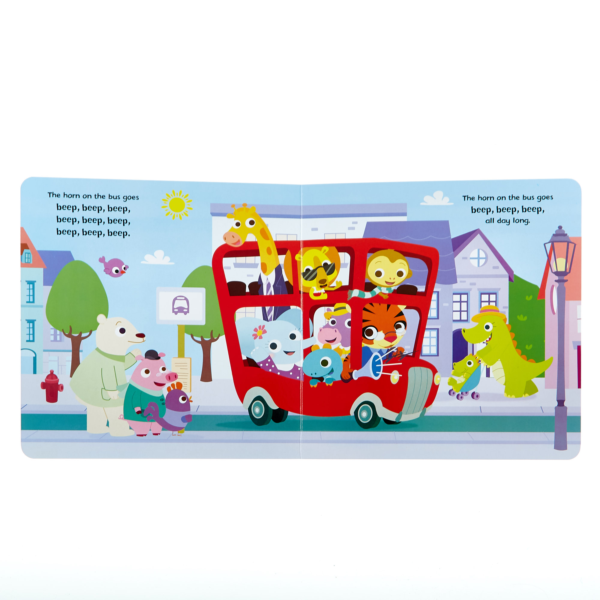 The Wheels On The Bus Fun Time Board Book