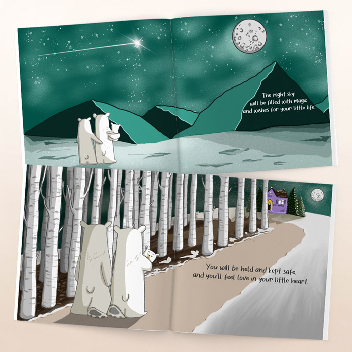 Personalised First Christmas Children's Book