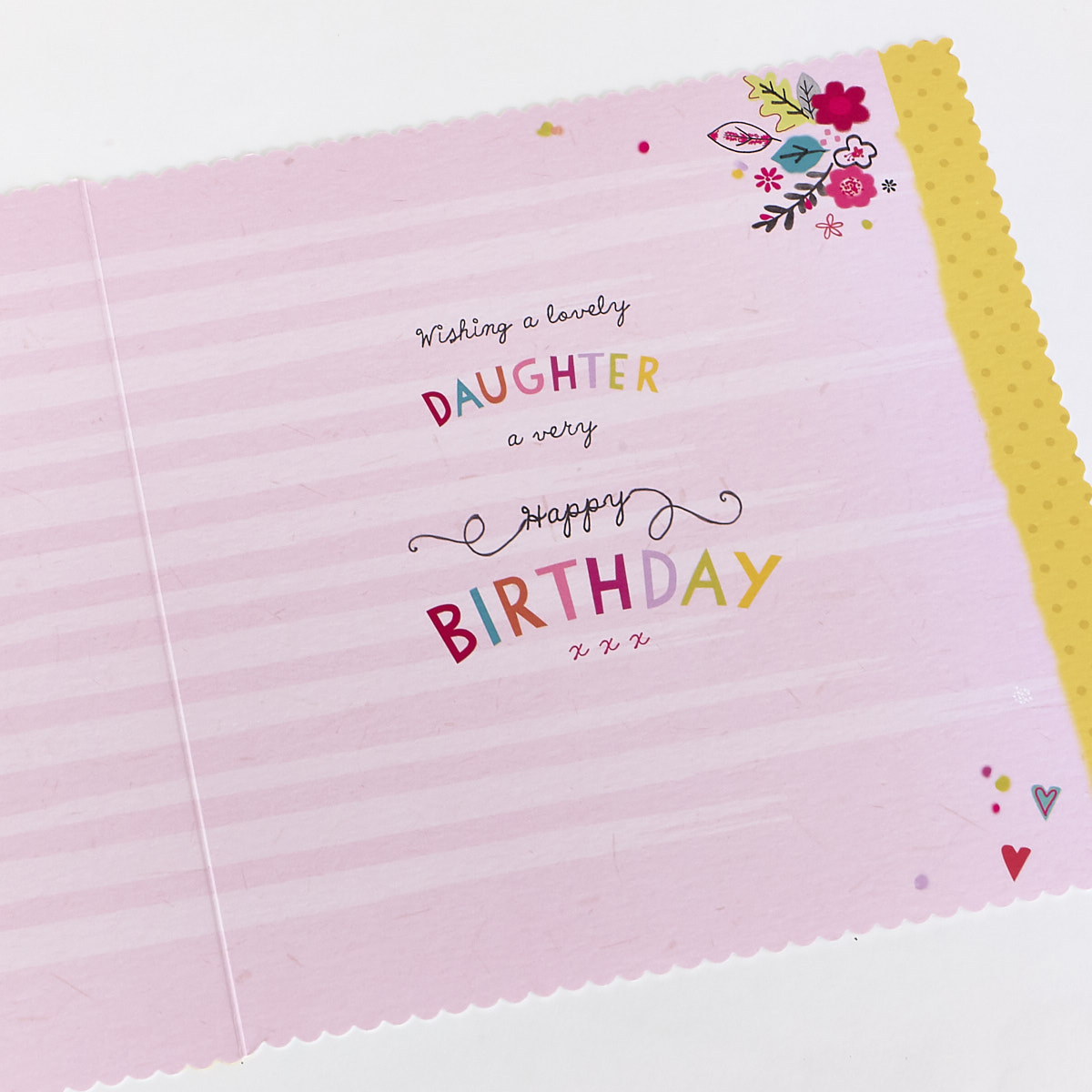 Platinum Collection Birthday Card - Daughter Owl